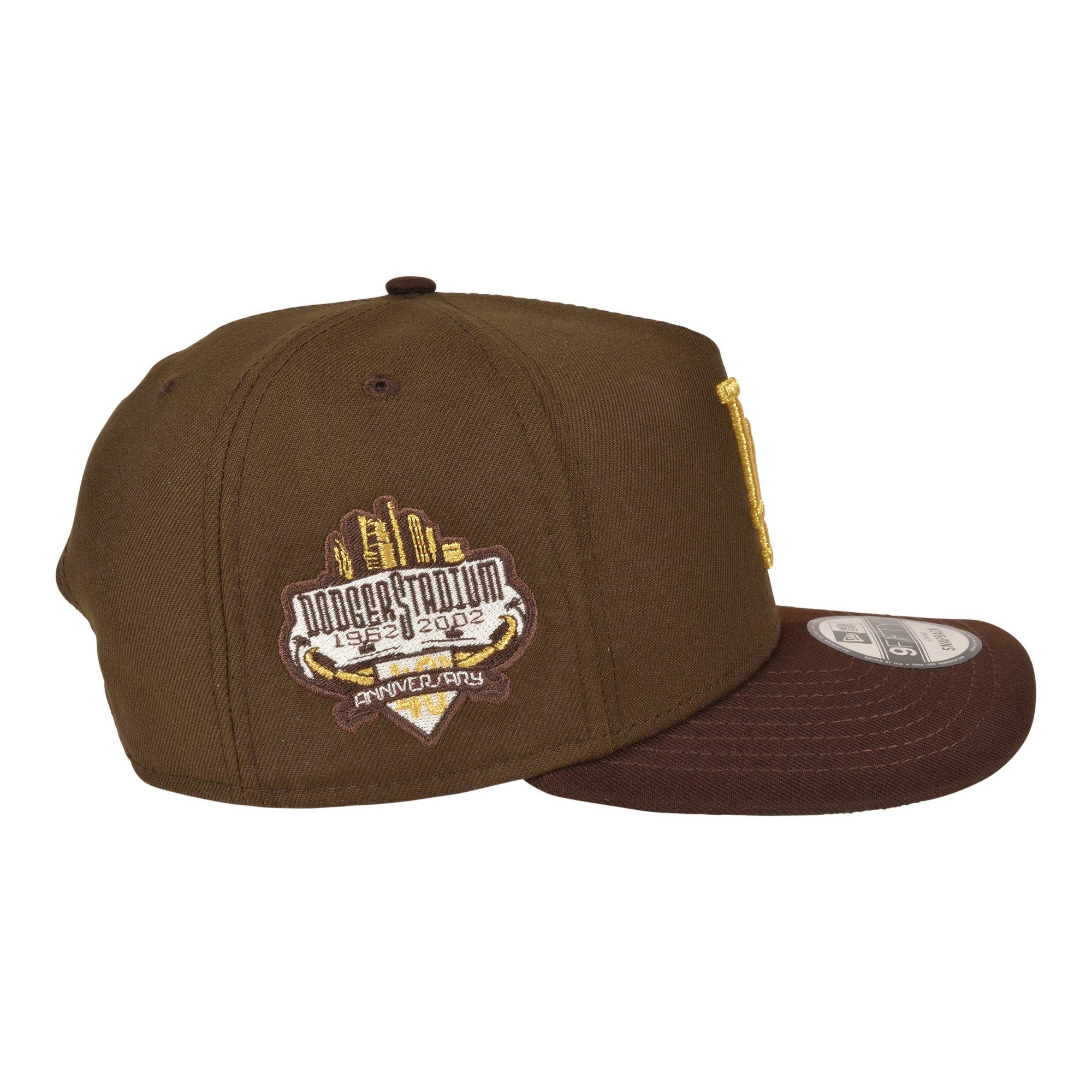 New Era Los Angeles Dodgers 9FIFTY Roses Brown Snapback Hat