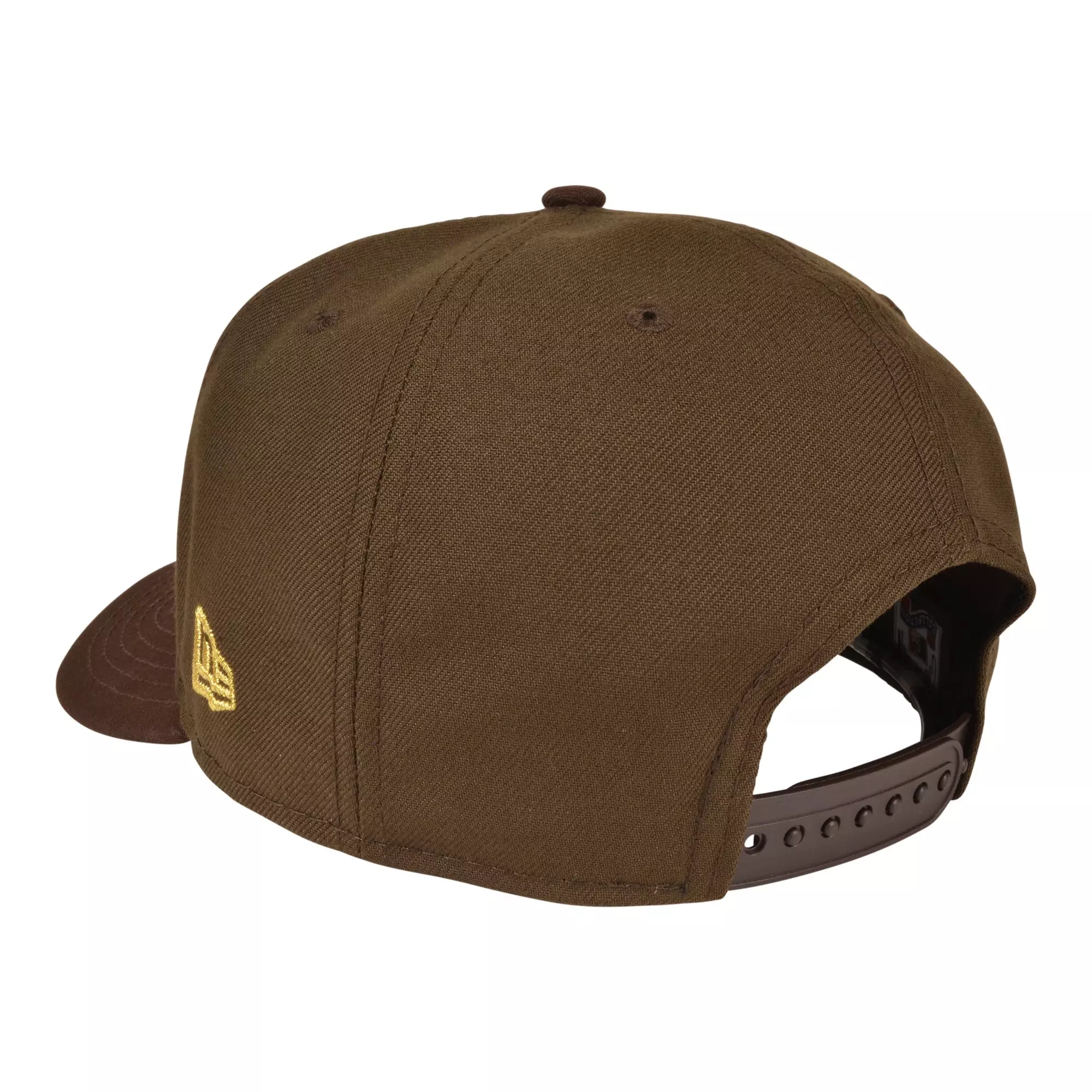 New Era Los Angeles Dodgers 9FIFTY Roses Snapback Hat - Brown - BROWN