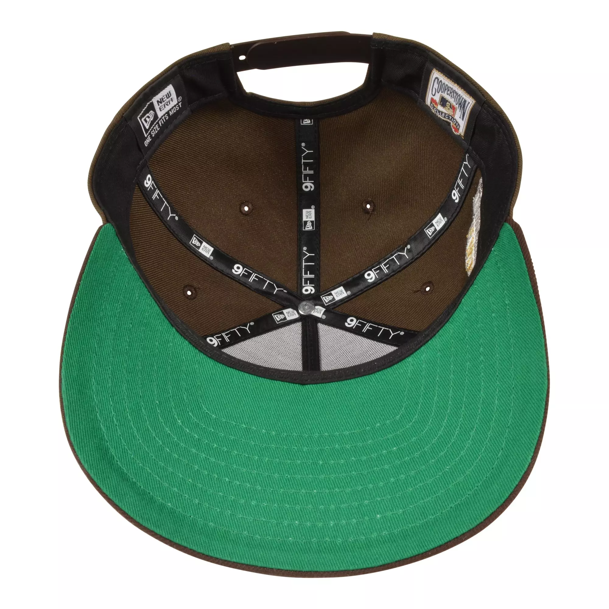 New Era Los Angeles Dodgers 9FIFTY Roses Snapback Hat - Brown - BROWN