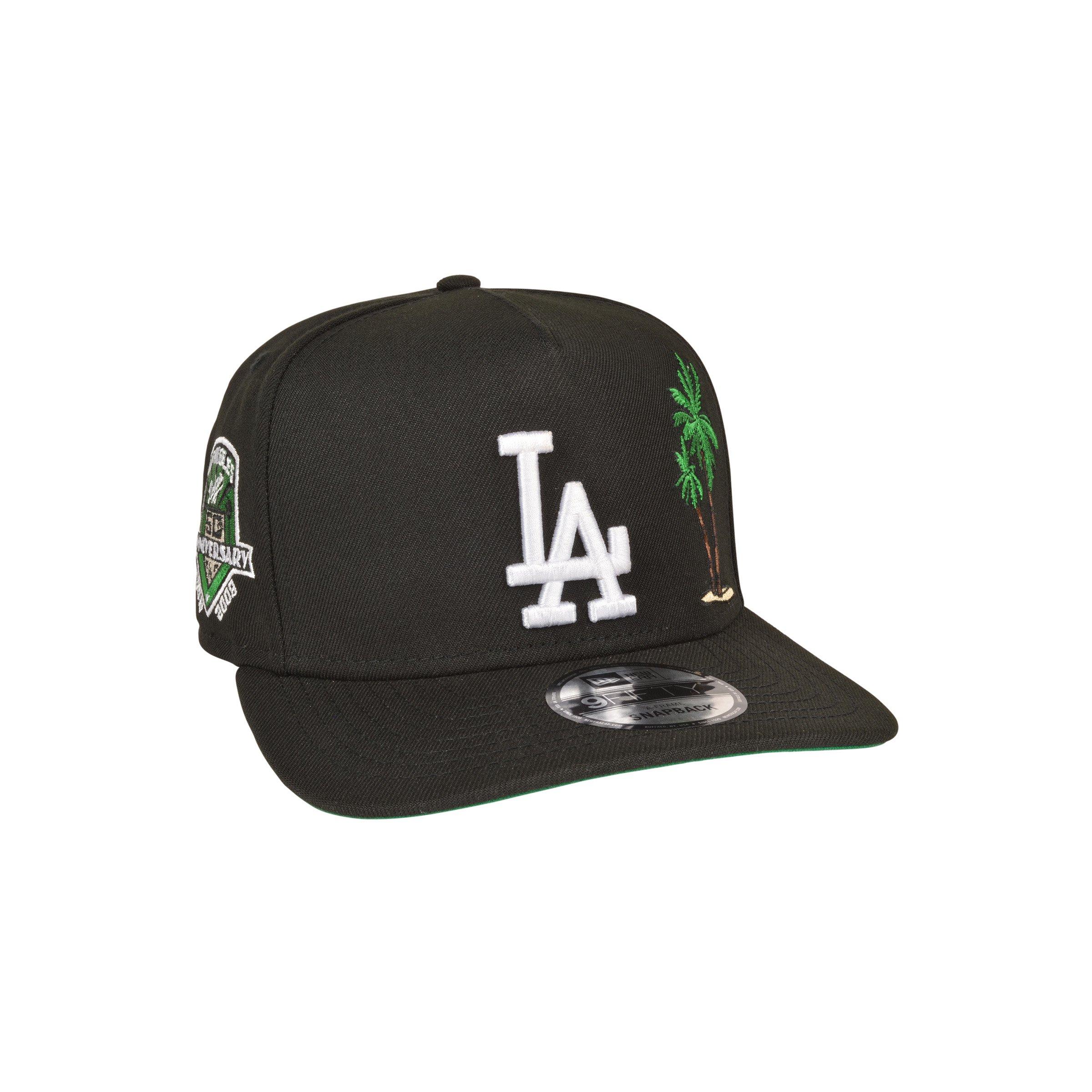 New Era Los Angeles Dodgers 9FIFTY Palm Tree Black Snapback Hat