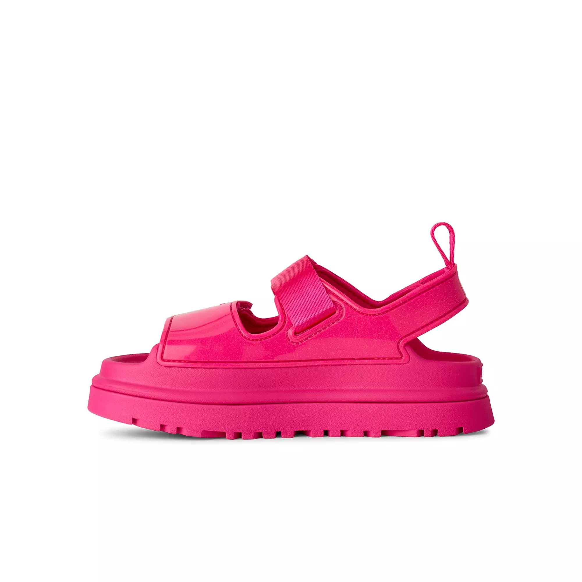 UGG GoldenGlow Glossy Sparkles "Pink" Grade School Girls' Sandal - PINK