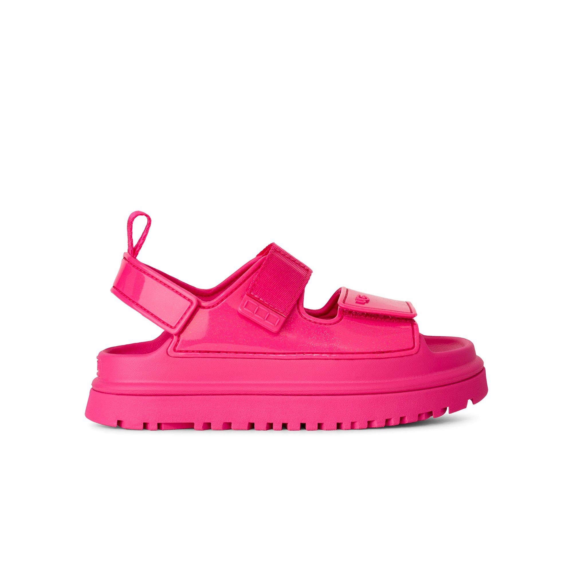 UGG GoldenGlow Glossy Sparkles Grade School Girls' "Pink" Sandal