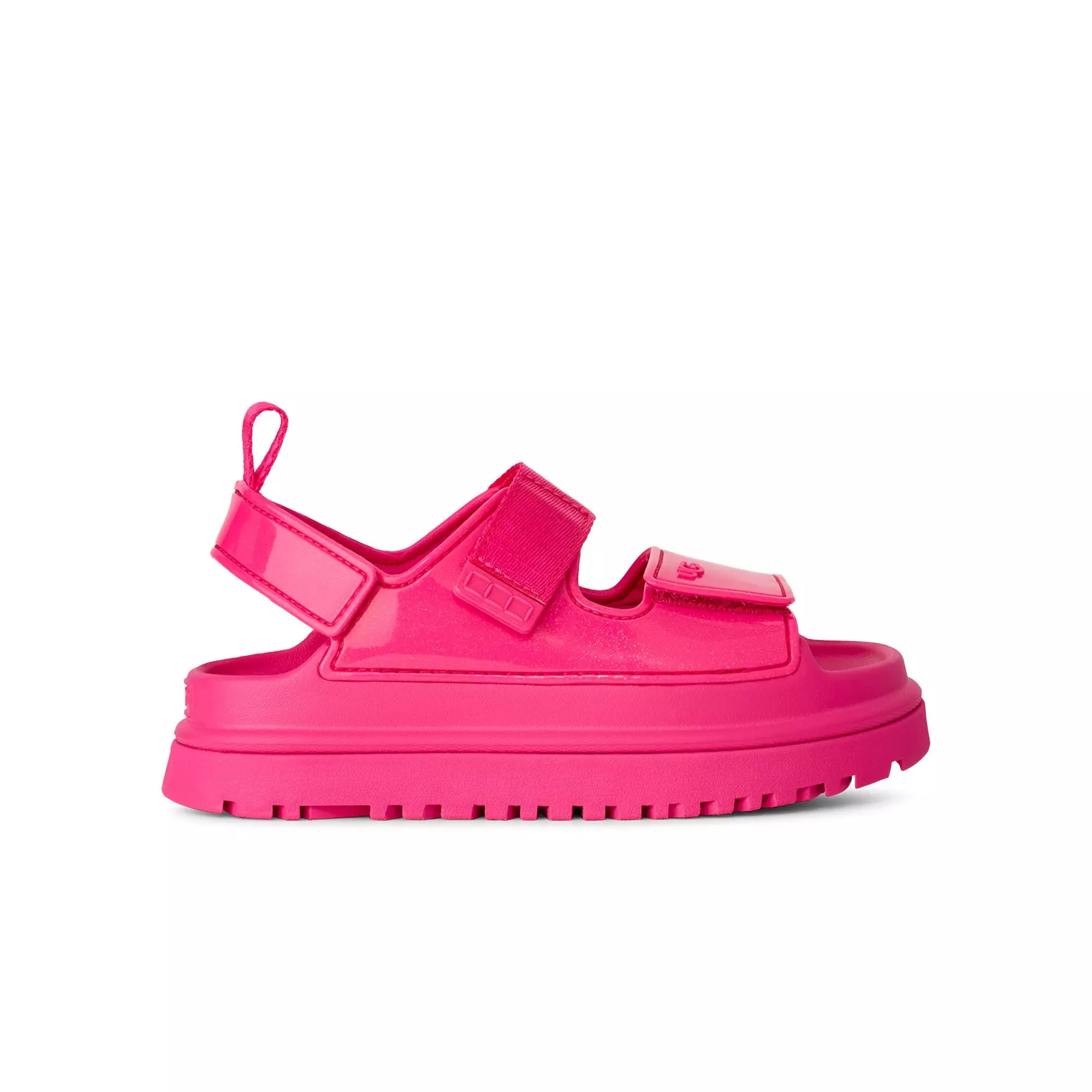 UGG GoldenGlow Glossy Sparkles "Pink" Grade School Girls' Sandal - PINK