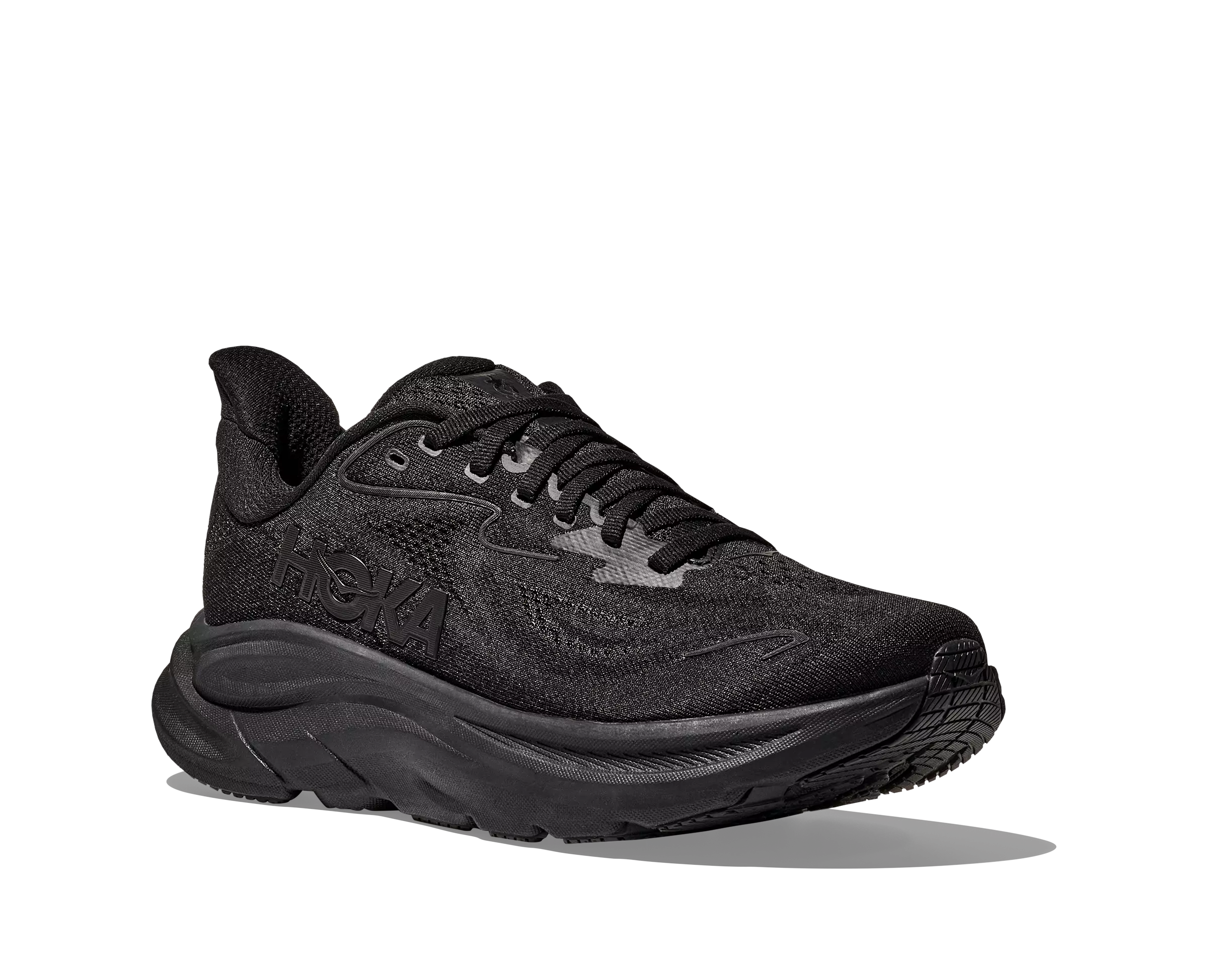 Hoka Clifton 10 "Black/Black" Men's Running Shoe - BLACK