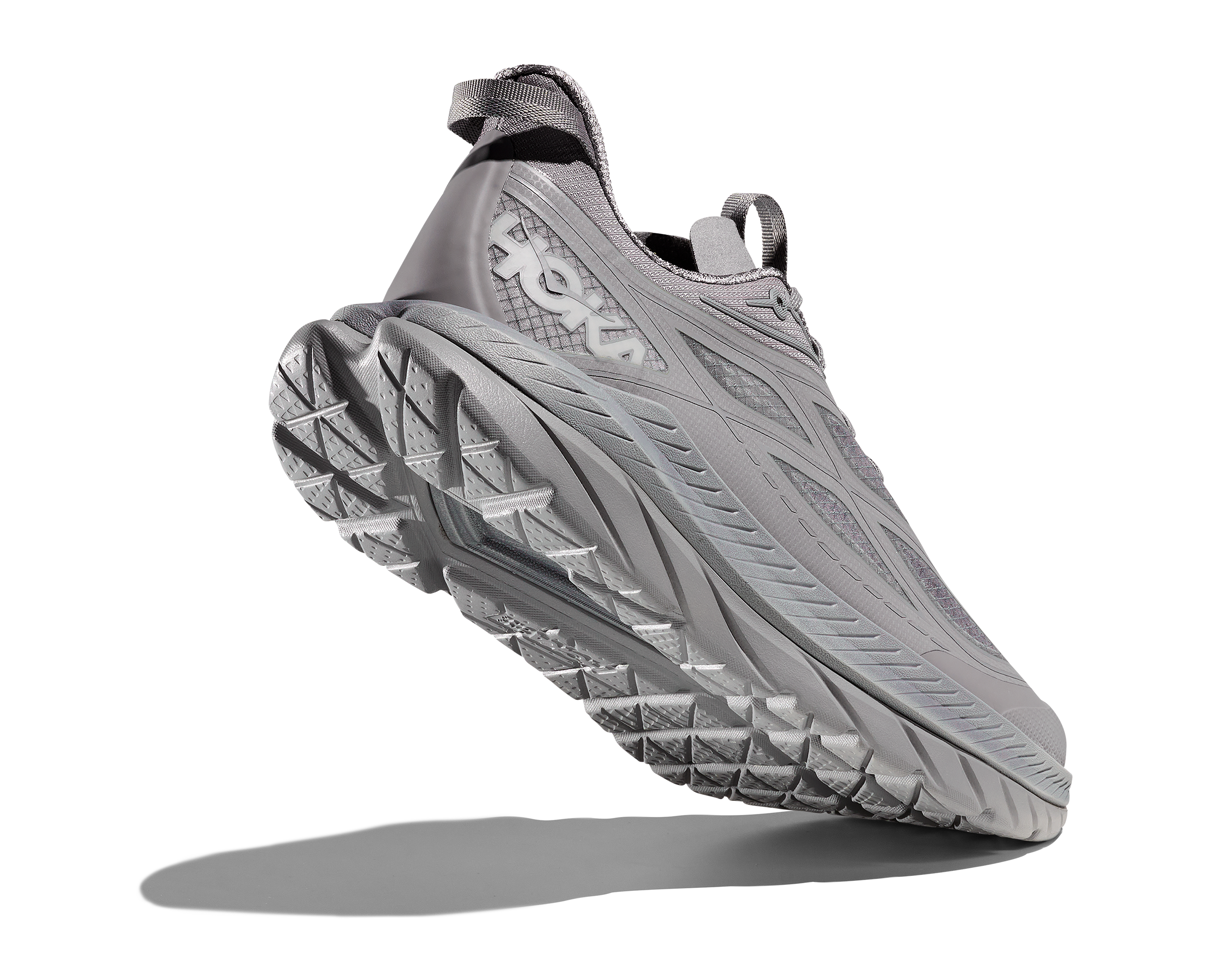 Hoka Mach Remastered "Galactic Grey" Men's Running Shoe - GREY Thumbnail View 3