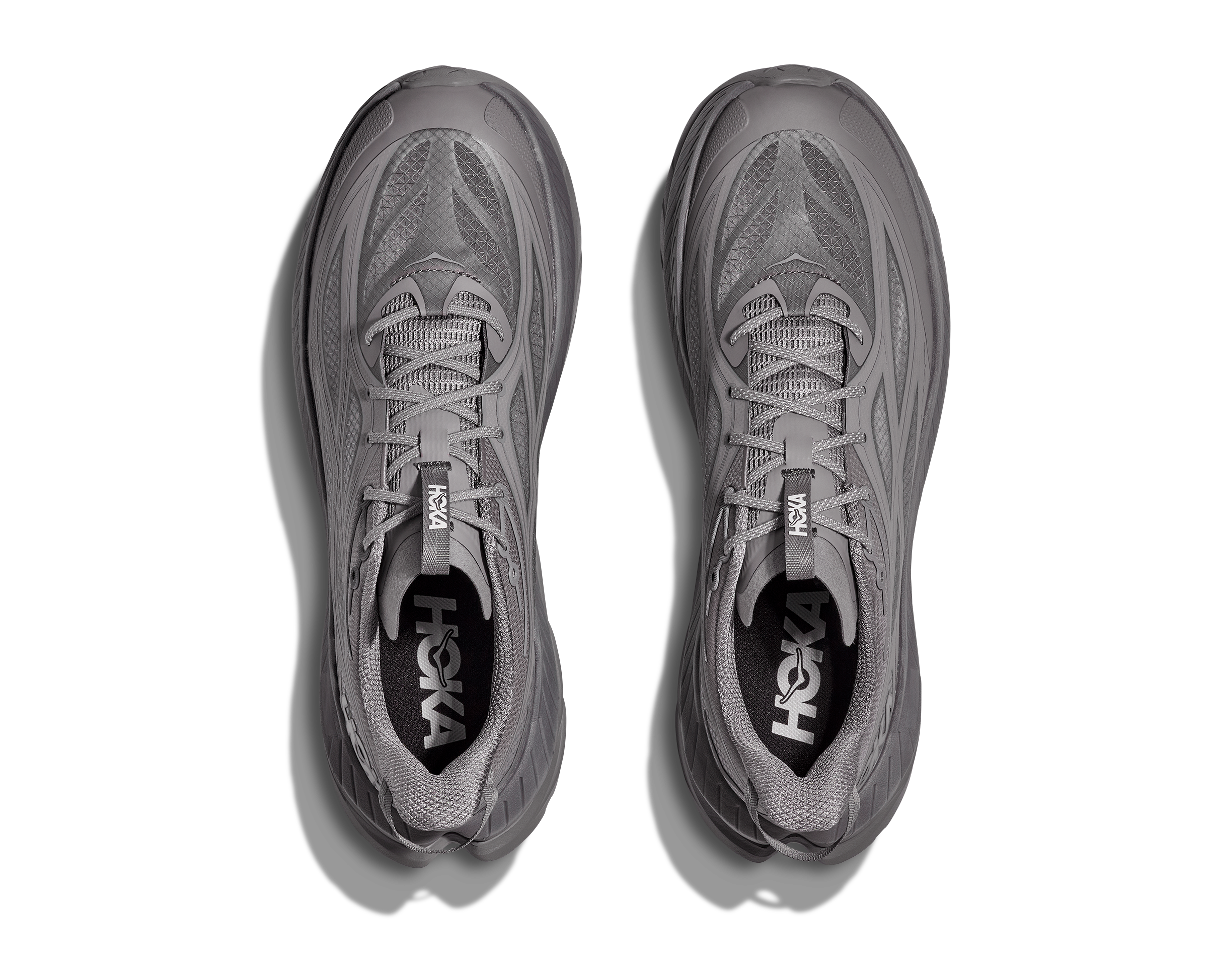 Hoka Mach Remastered "Galactic Grey" Men's Running Shoe - GREY Thumbnail View 4