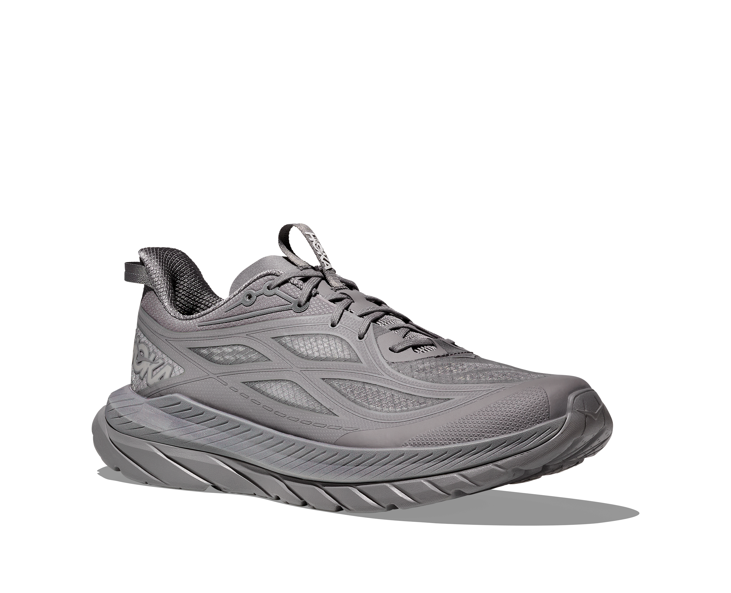 Hoka Mach Remaster "Galactic Grey" Men's Running Shoe - GREY Thumbnail View 5
