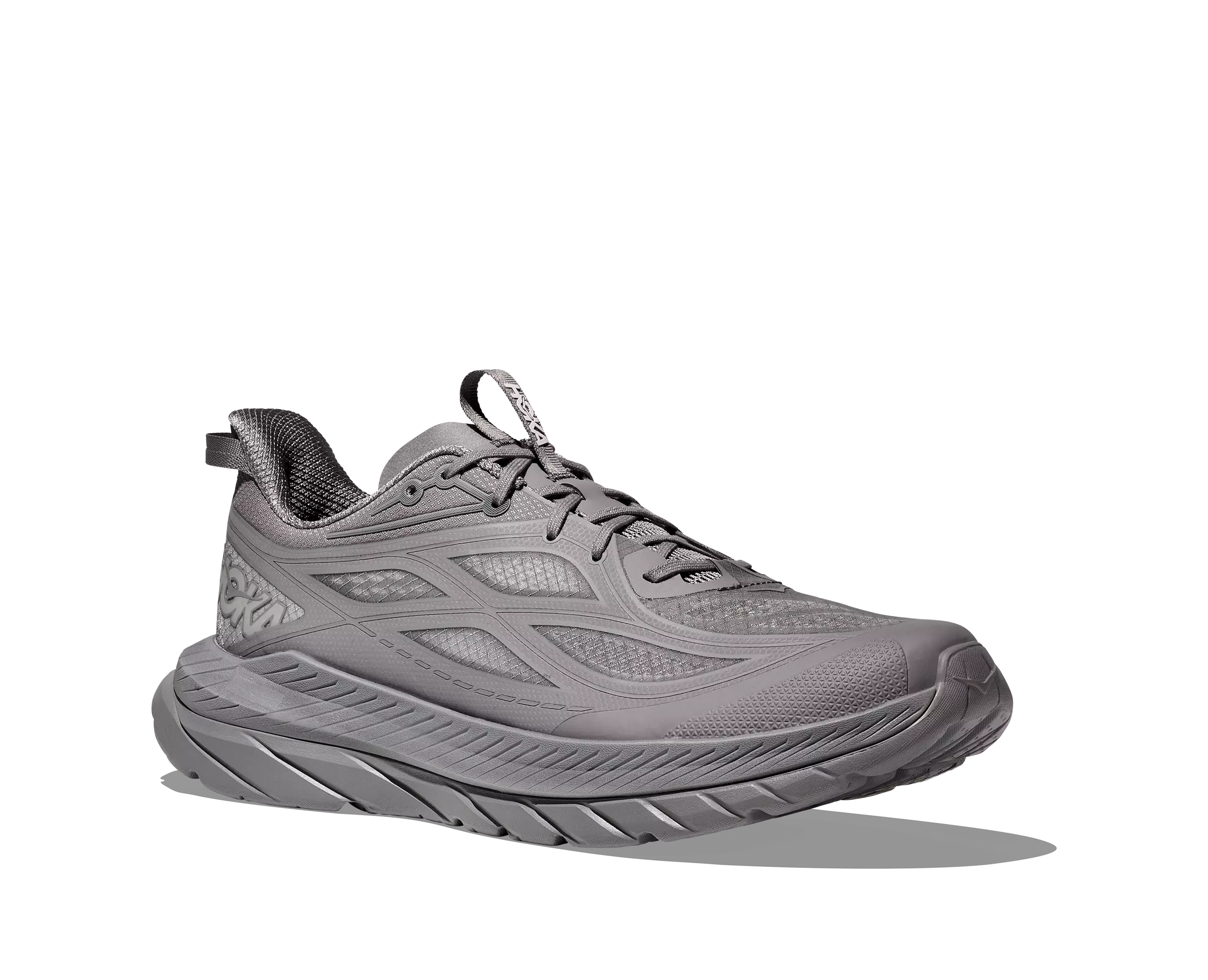 Hoka Mach Remastered "Galactic Grey" Men's Running Shoe - GREY