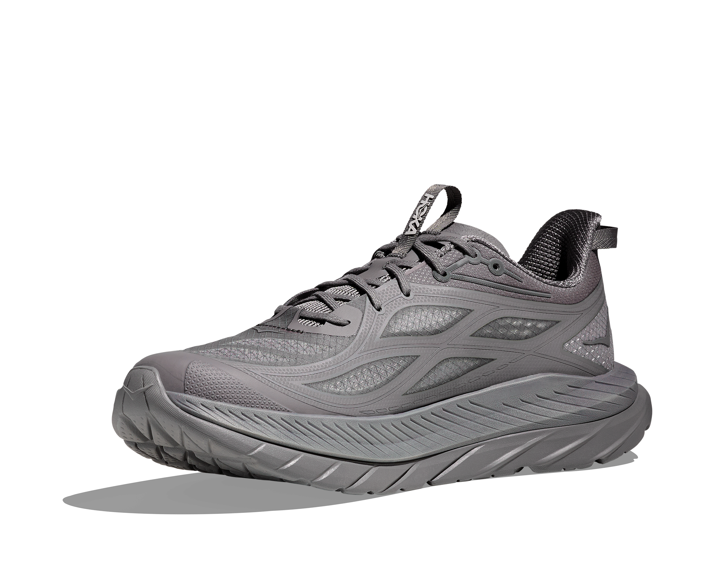 Hoka Mach Remaster "Galactic Grey" Men's Running Shoe - GREY Thumbnail View 6