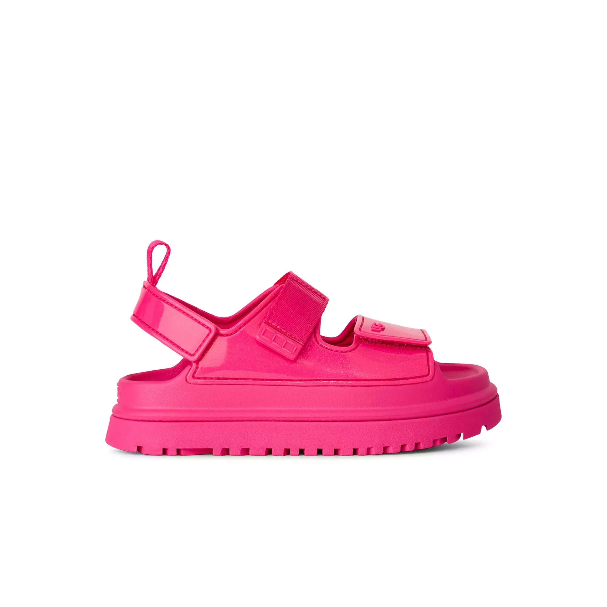 UGG GoldenGlow Glossy Sparkles "Pink" Preschool Girls' Sandal - PINK