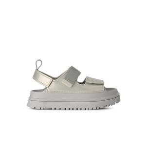 UGG GoldenGlow Glossy Sparkles "Silver" Preschool Girls' Sandal