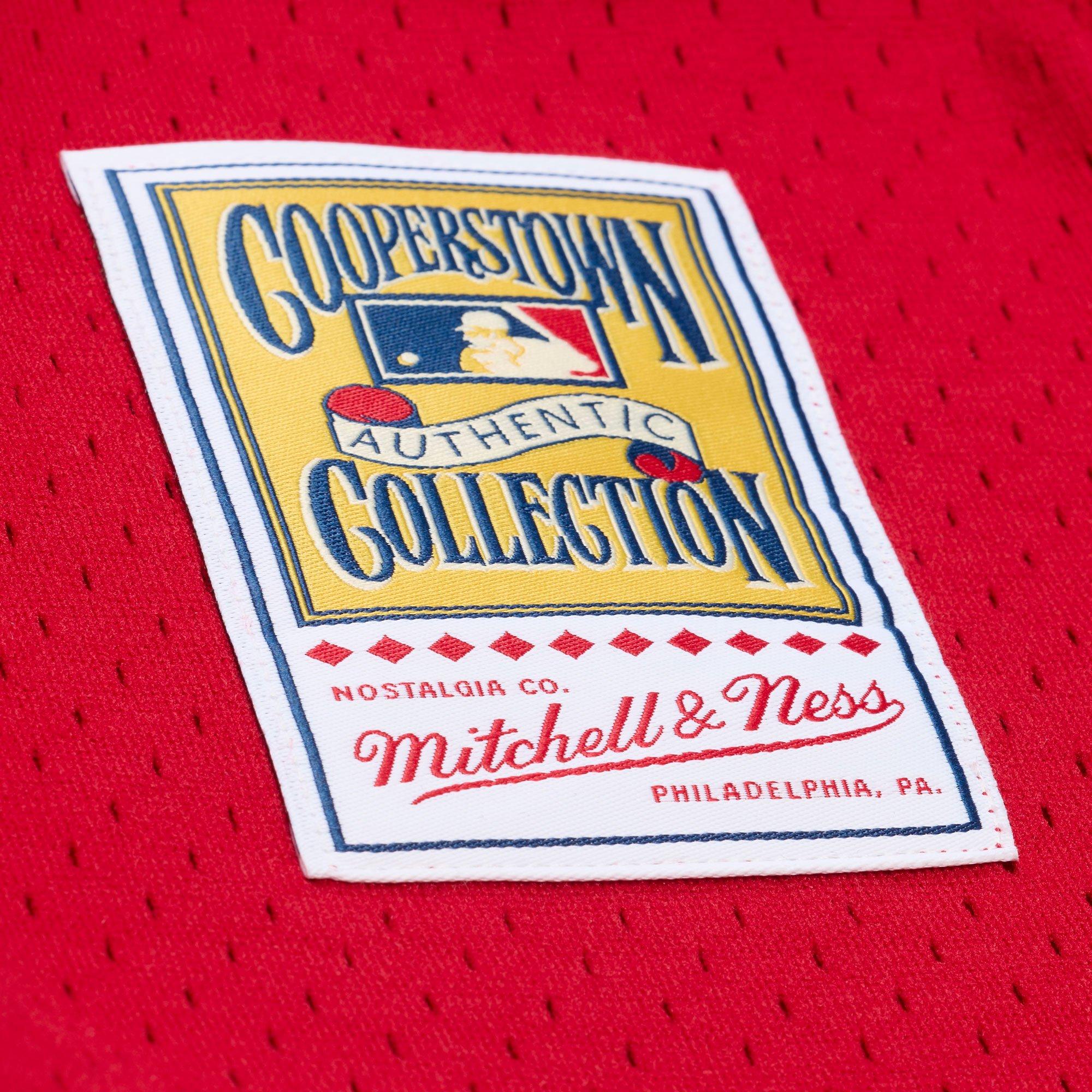 Mitchell & Ness Cincinnati Reds Deion Sanders Batting Practice Jersey-Red - RED Thumbnail View 3