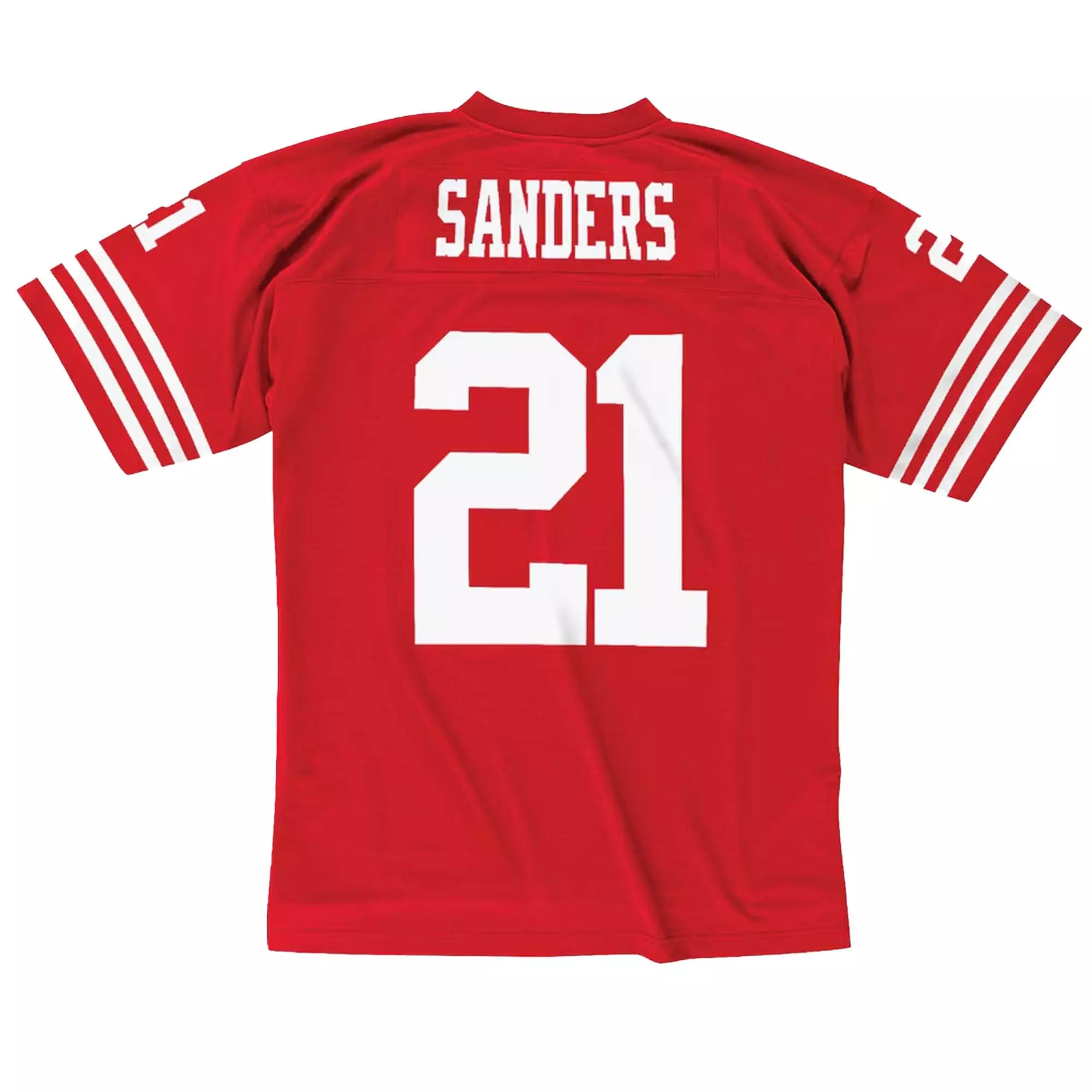 Mitchell & Ness San Francisco 49ers 1994 Deion Sanders Home Jersey - Red - RED