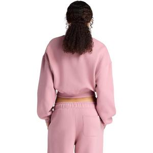 New Balance Women's Trackside Fleece Logo Crew Sweatshirt