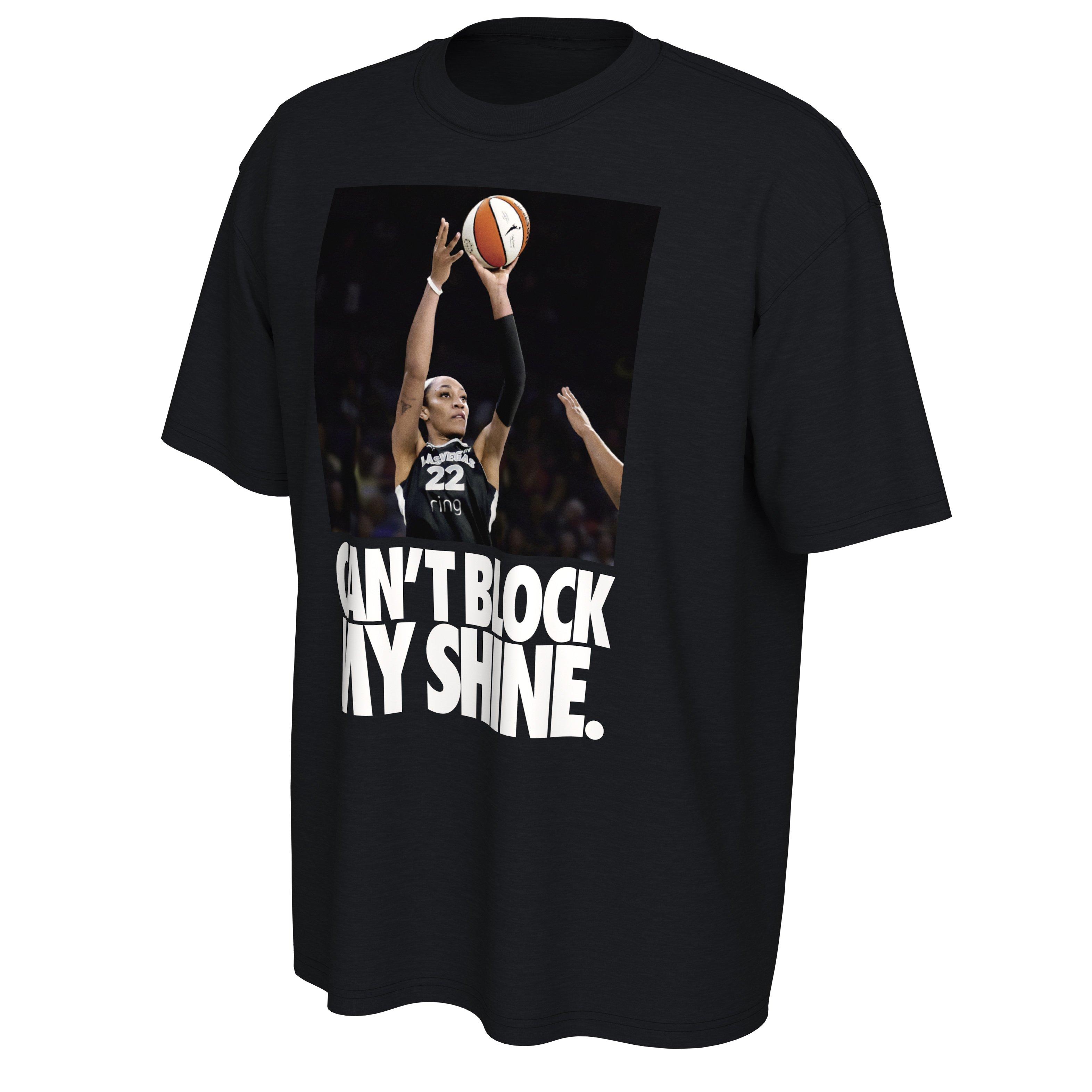 Nike WNBA All-Star Graphic Cotton T-shirt Black
