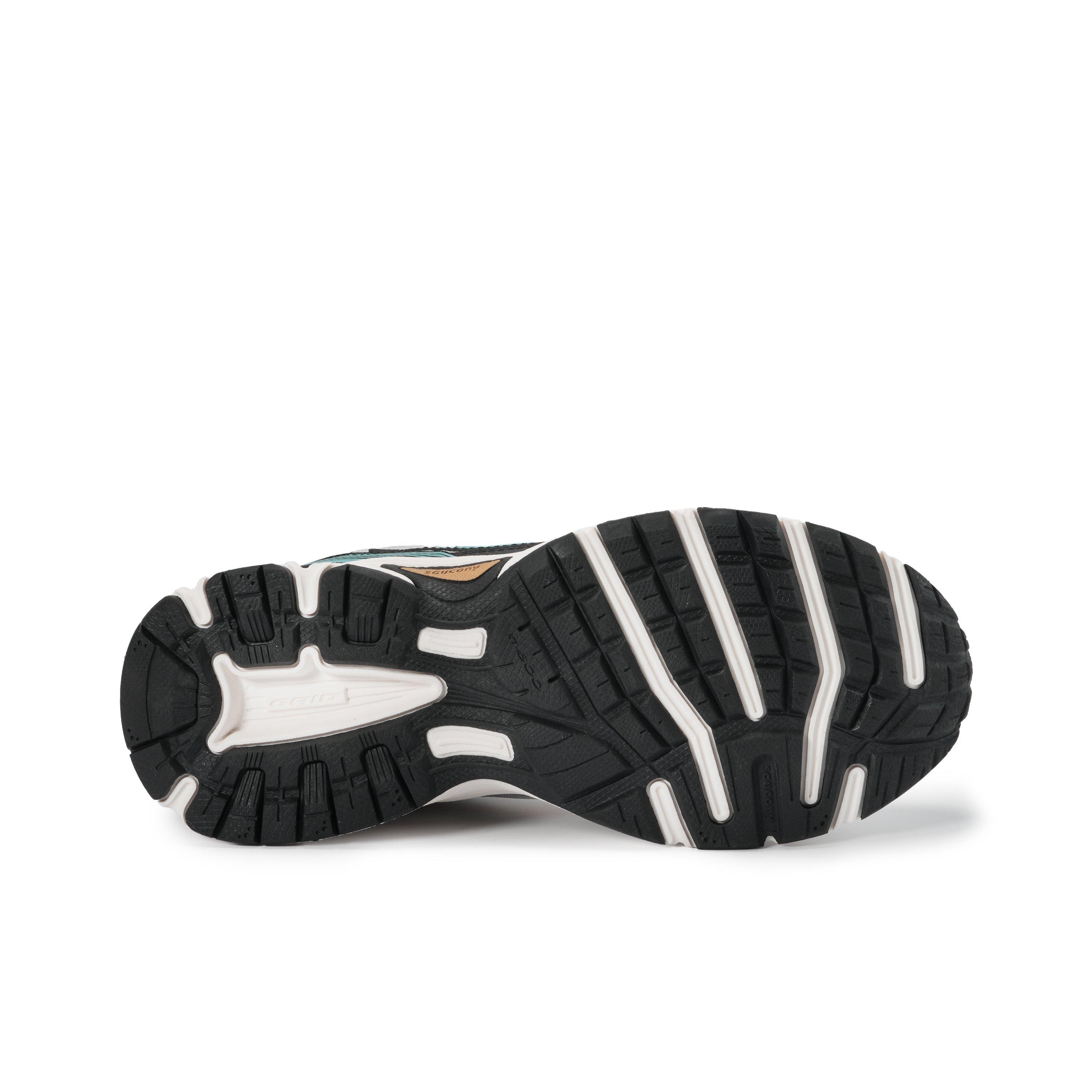 Saucony Ride Millenium Grade School Boys' "White/Green/Orange" Shoe