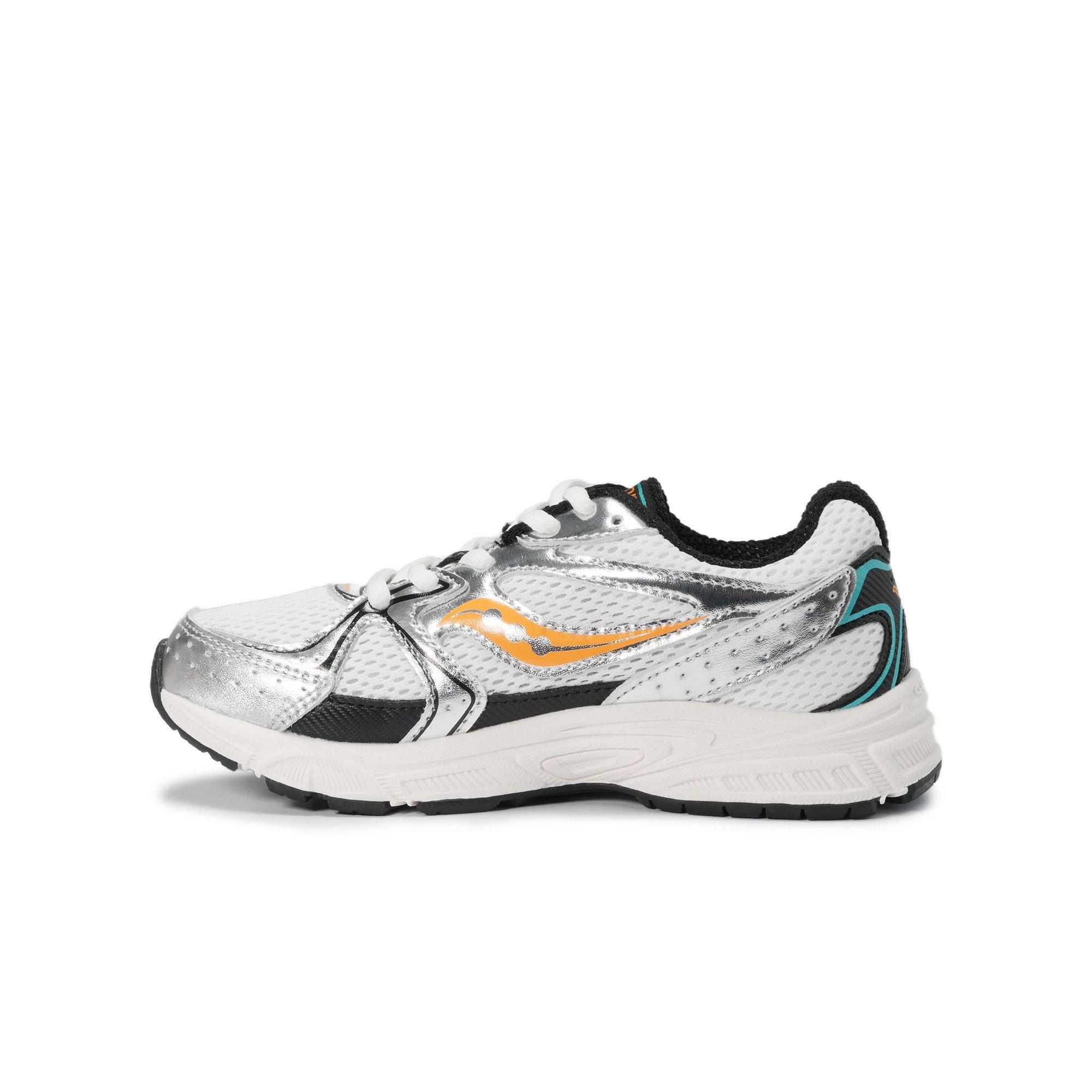 Saucony Ride Millenium Preschool Boys' "White/Green/Orange" Shoe