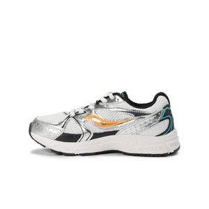 Saucony Ride Millenium "White/Green/Orange" Preschool Boys' Shoe