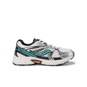 Saucony Ride Millenium "White/Green/Orange" Preschool Boys' Shoe