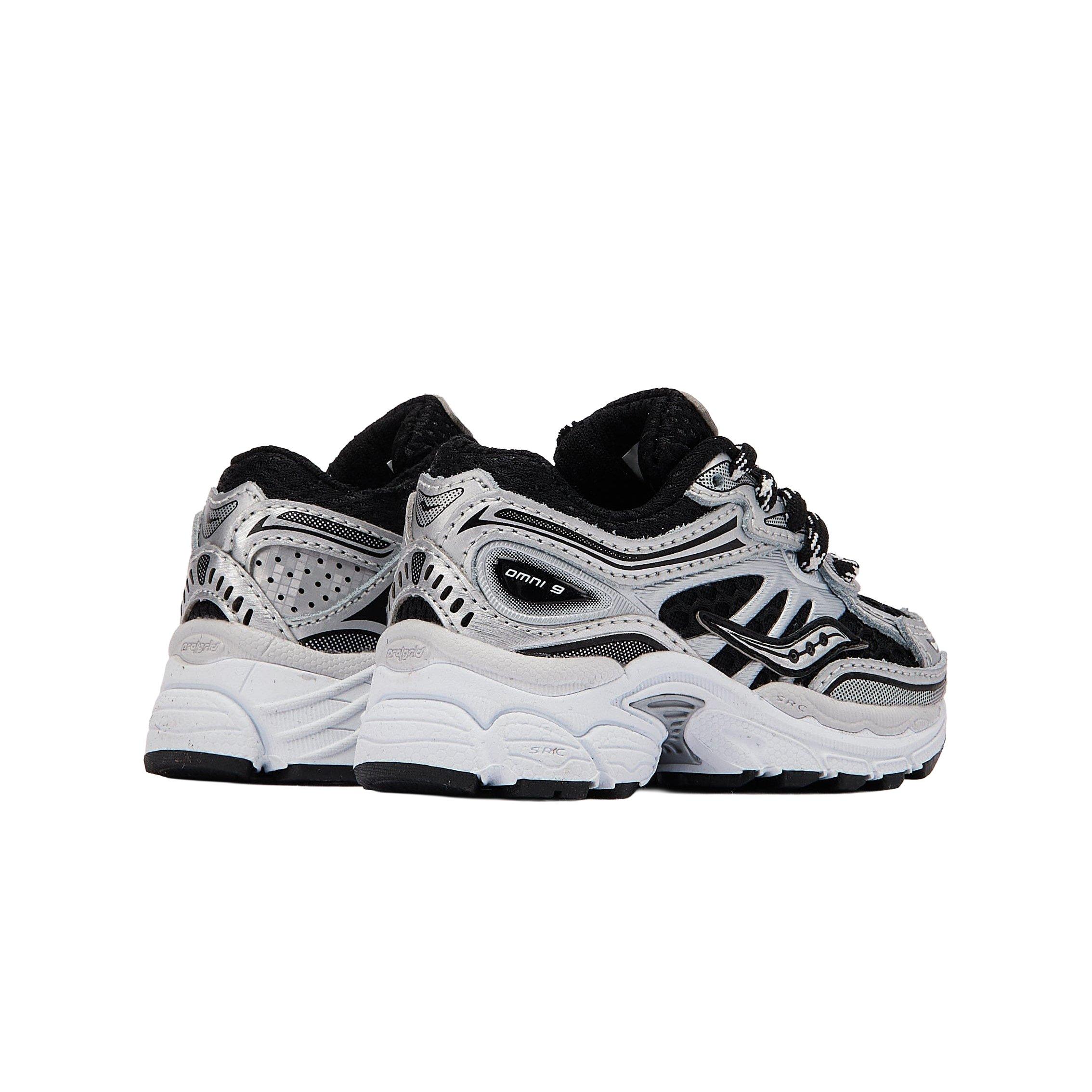 Saucony Omni 9 Toddler Boys' "Black/Silver" Shoe