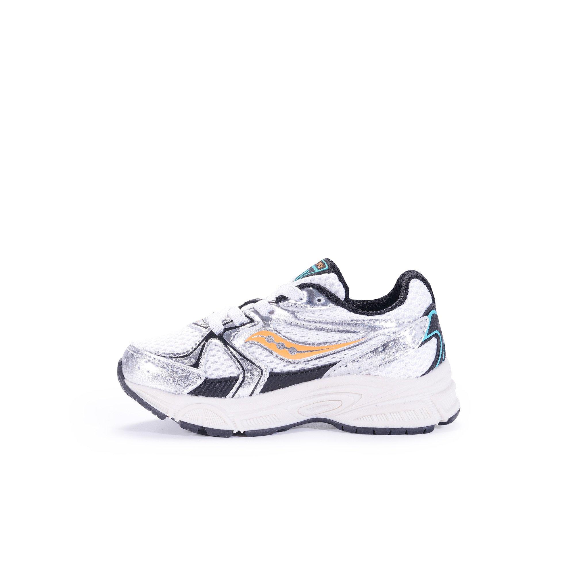 Saucony Ride Millenium Toddler Boys' "White/Green/Orange" Shoe