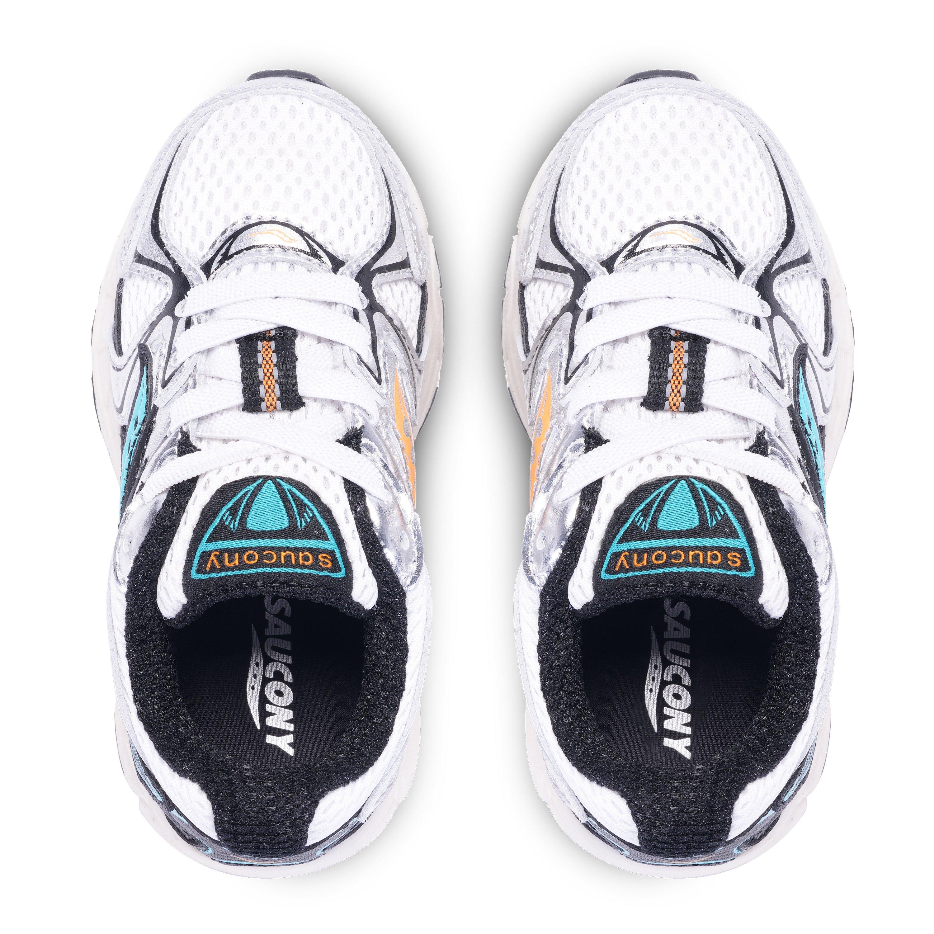 Saucony Ride Millenium Toddler Boys' "White/Green/Orange" Shoe