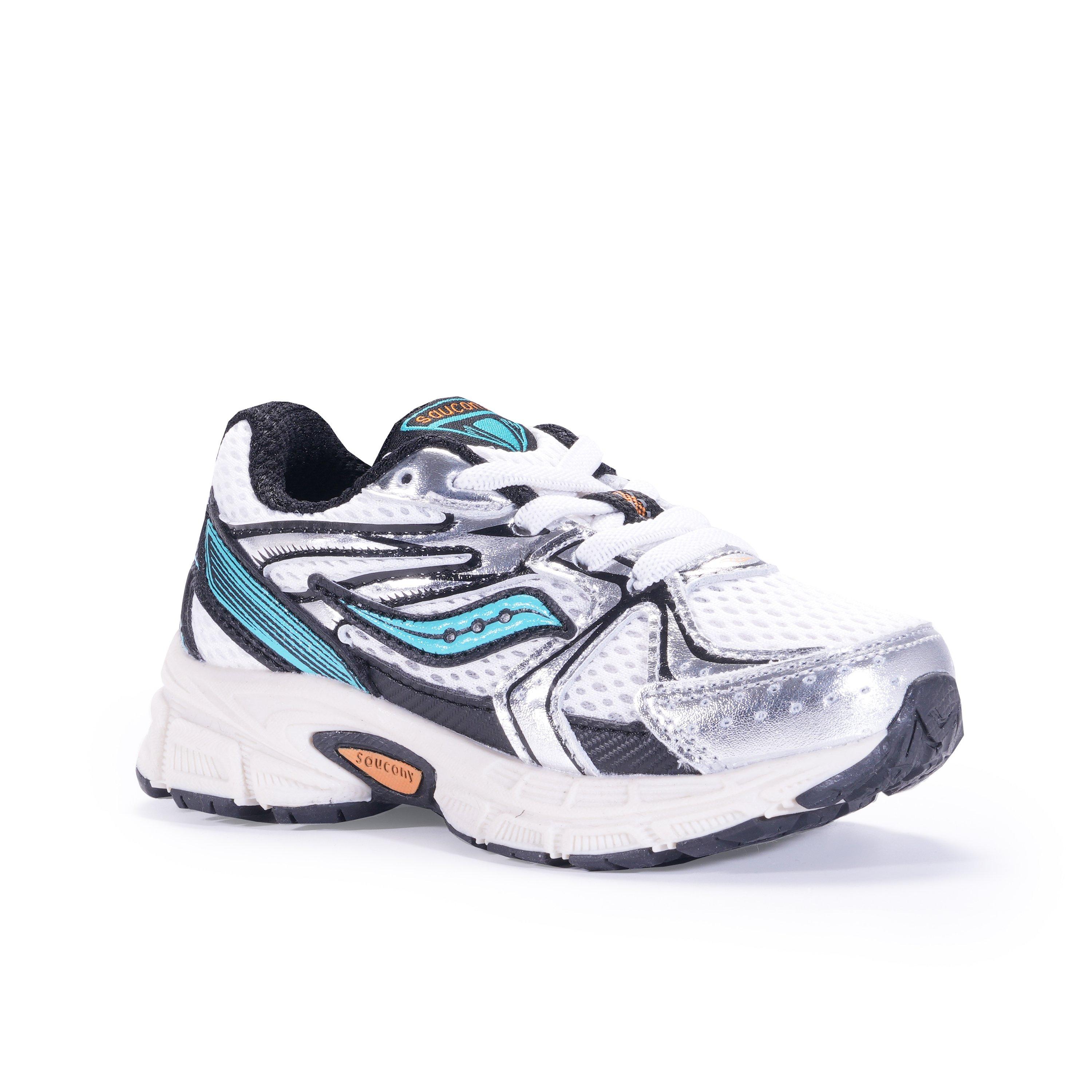 Saucony Ride Millenium Toddler Boys' "White/Green/Orange" Shoe