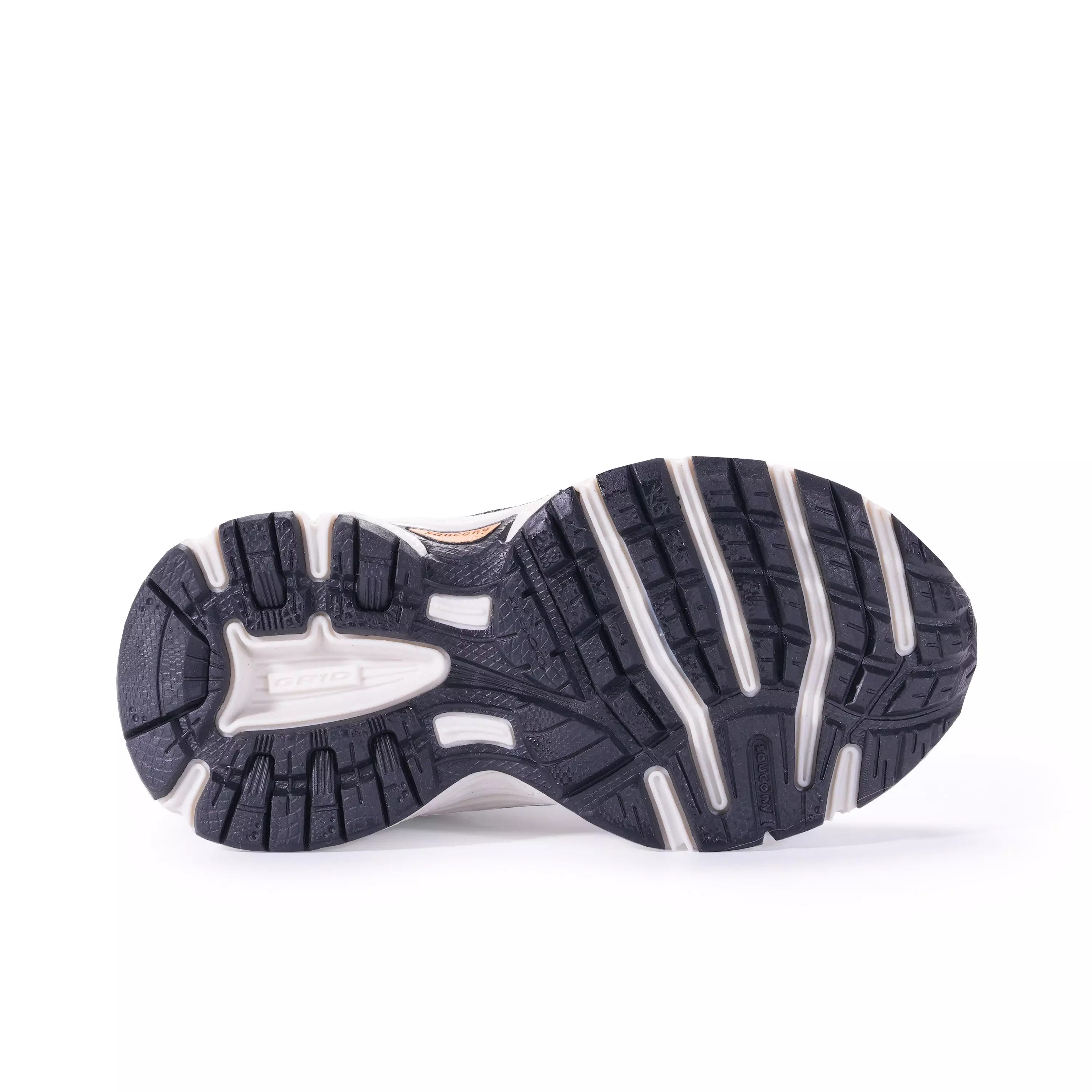 Saucony Ride Millenium "White/Green/Orange" Toddler Boys' Shoe - WHITE/GREEN/ORANGE