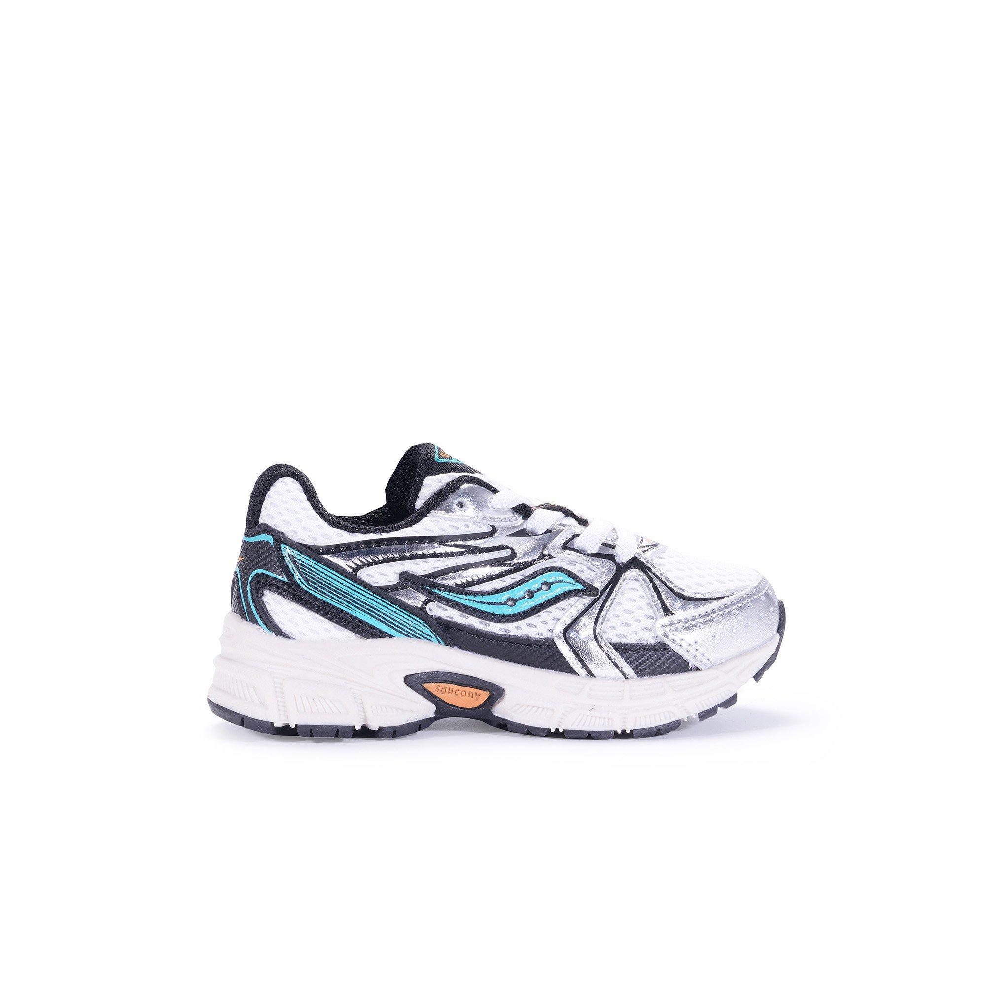 Saucony Ride Millenium Toddler Boys' "White/Green/Orange" Shoe