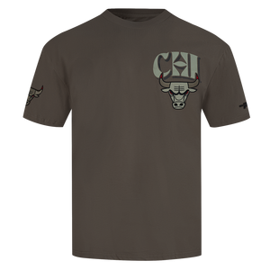 Pro Standard Chicago Bulls Neutral Tee-Brown