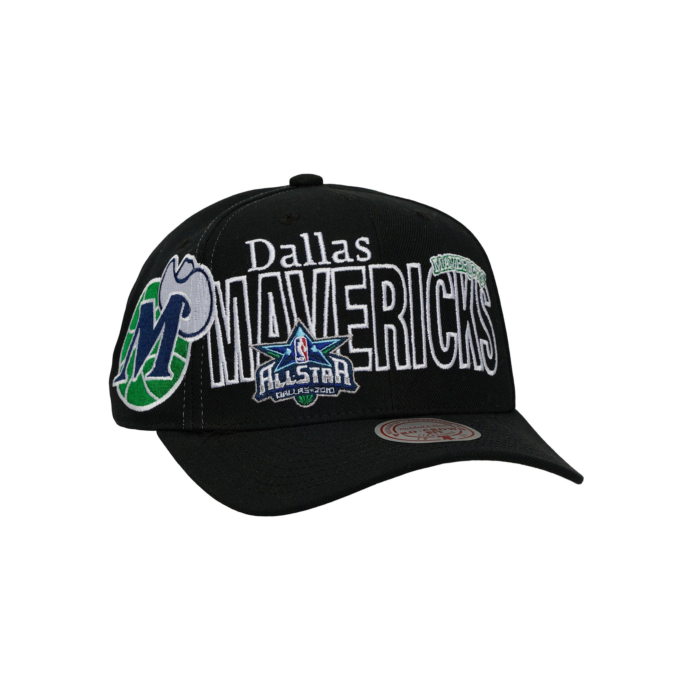 Mitchell & Ness Dallas Mavericks Mash Up Black Snapback Hat