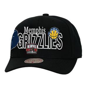 Mitchell & Ness Memphis Grizzlies Mash Up Snapback Hat-Black