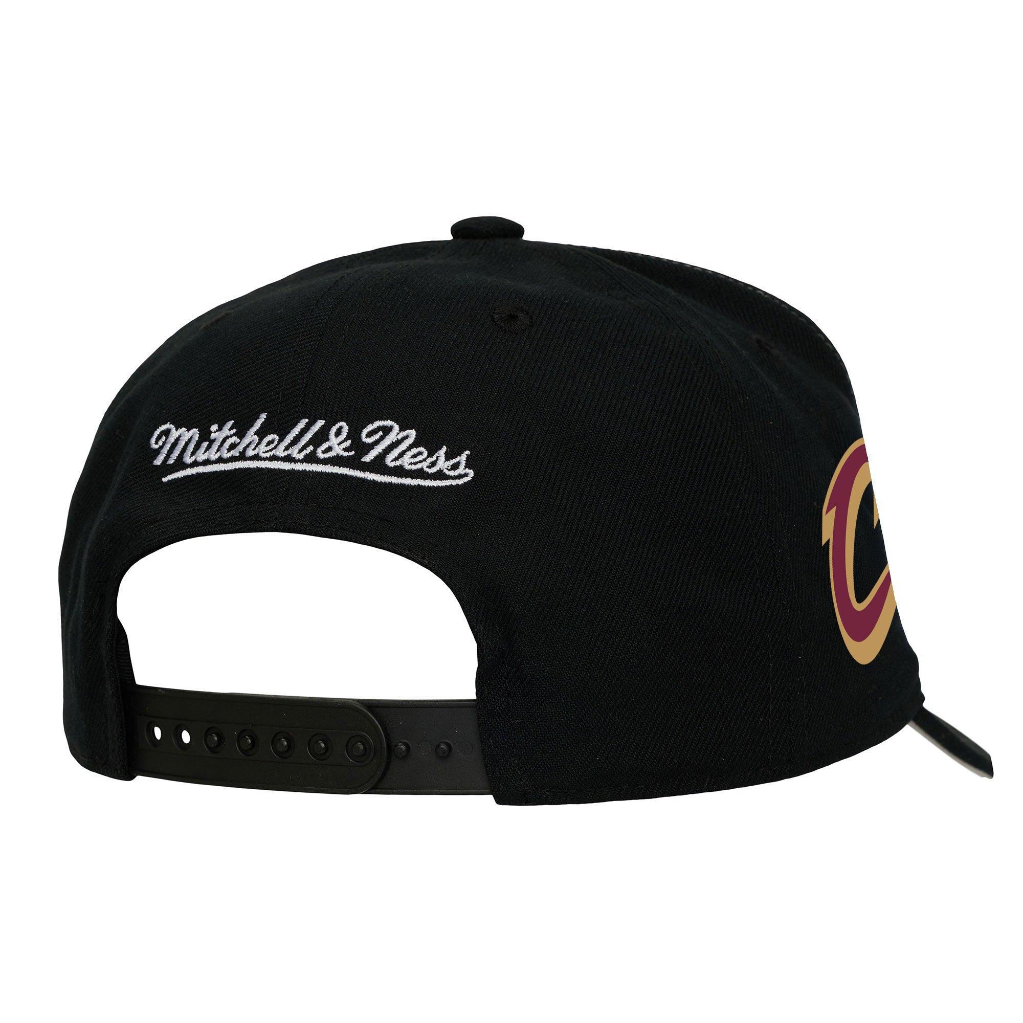 Mitchell & Ness Cleveland Cavaliers Mash Up Black Snapback Hat