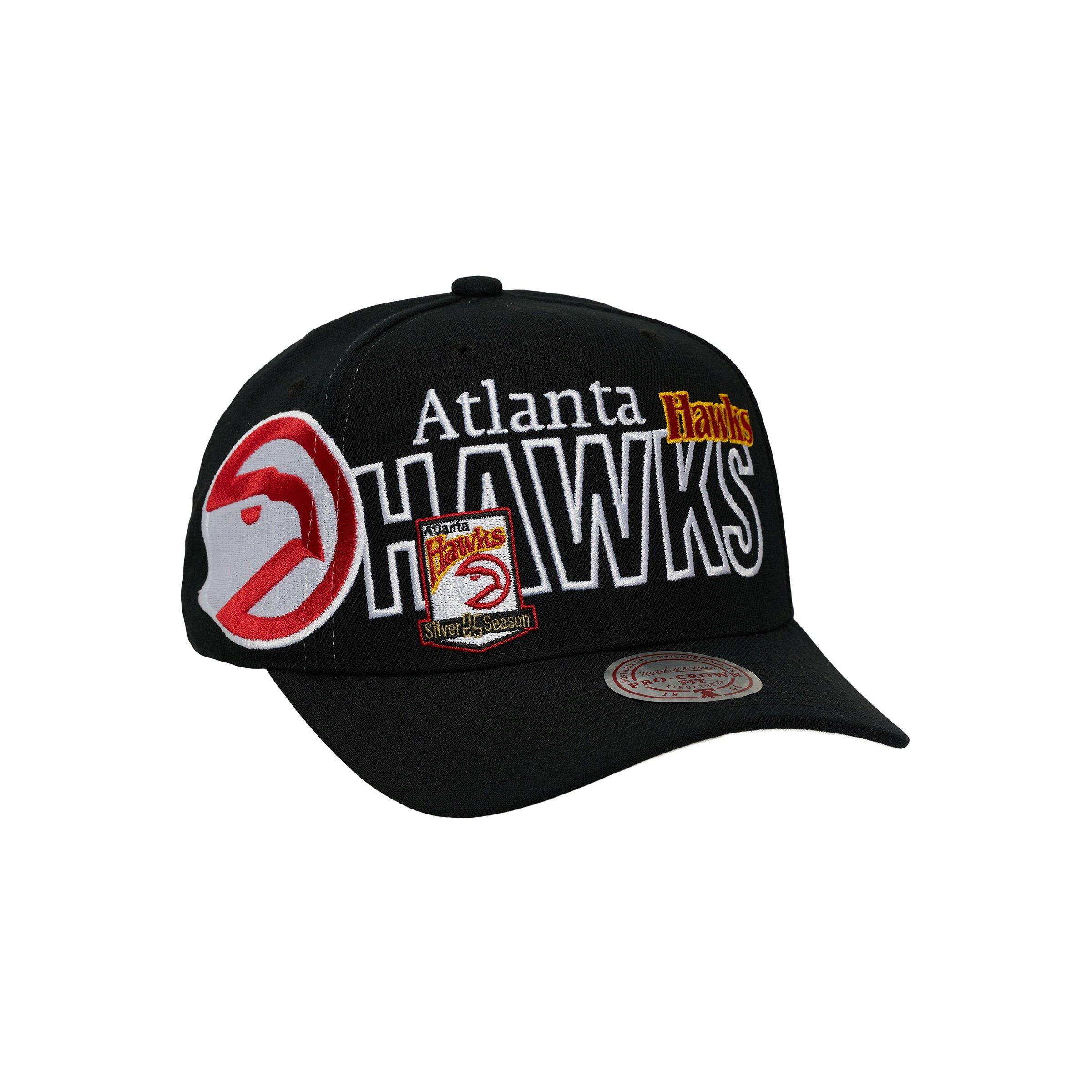 Mitchell & Ness Atlanta Hawks Mash Up Black Snapback Hat