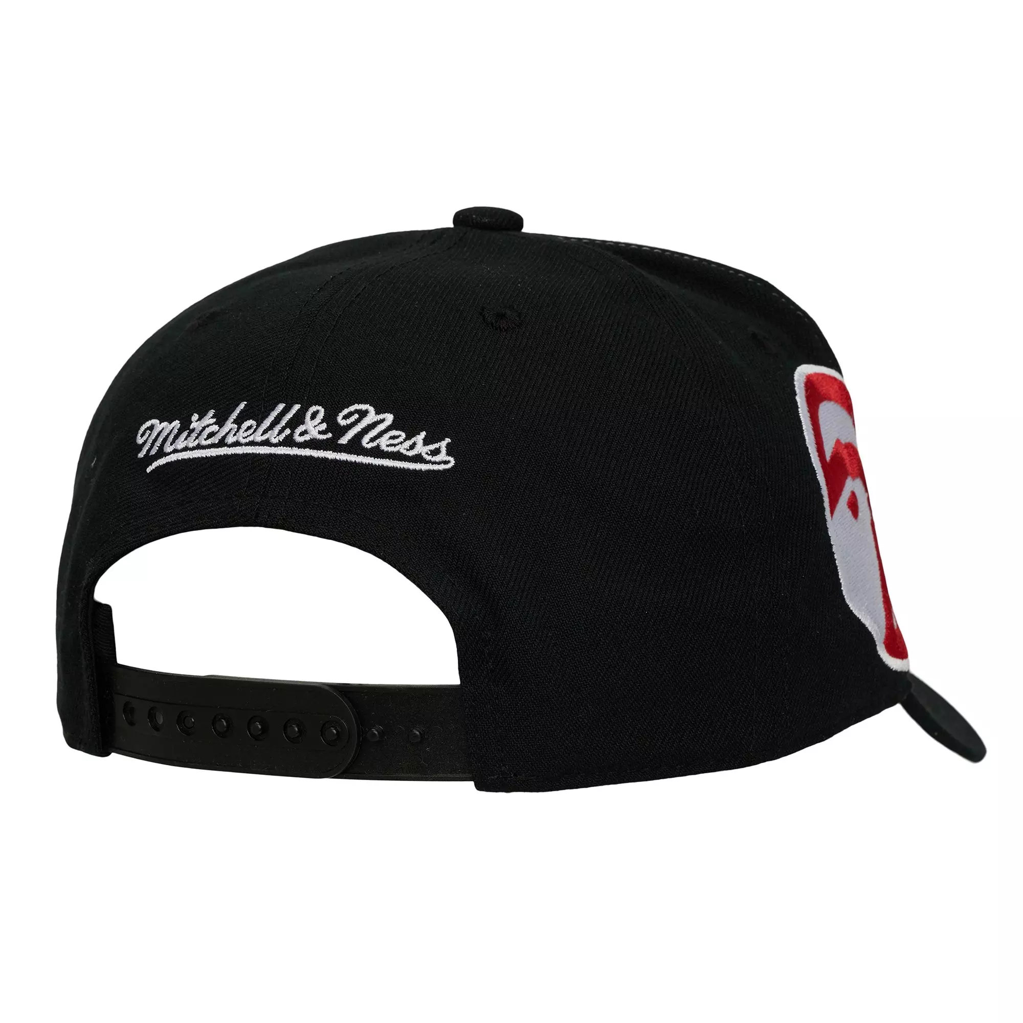 Mitchell & Ness Atlanta Hawks Mash Up Snapback Hat-Black - BLACK