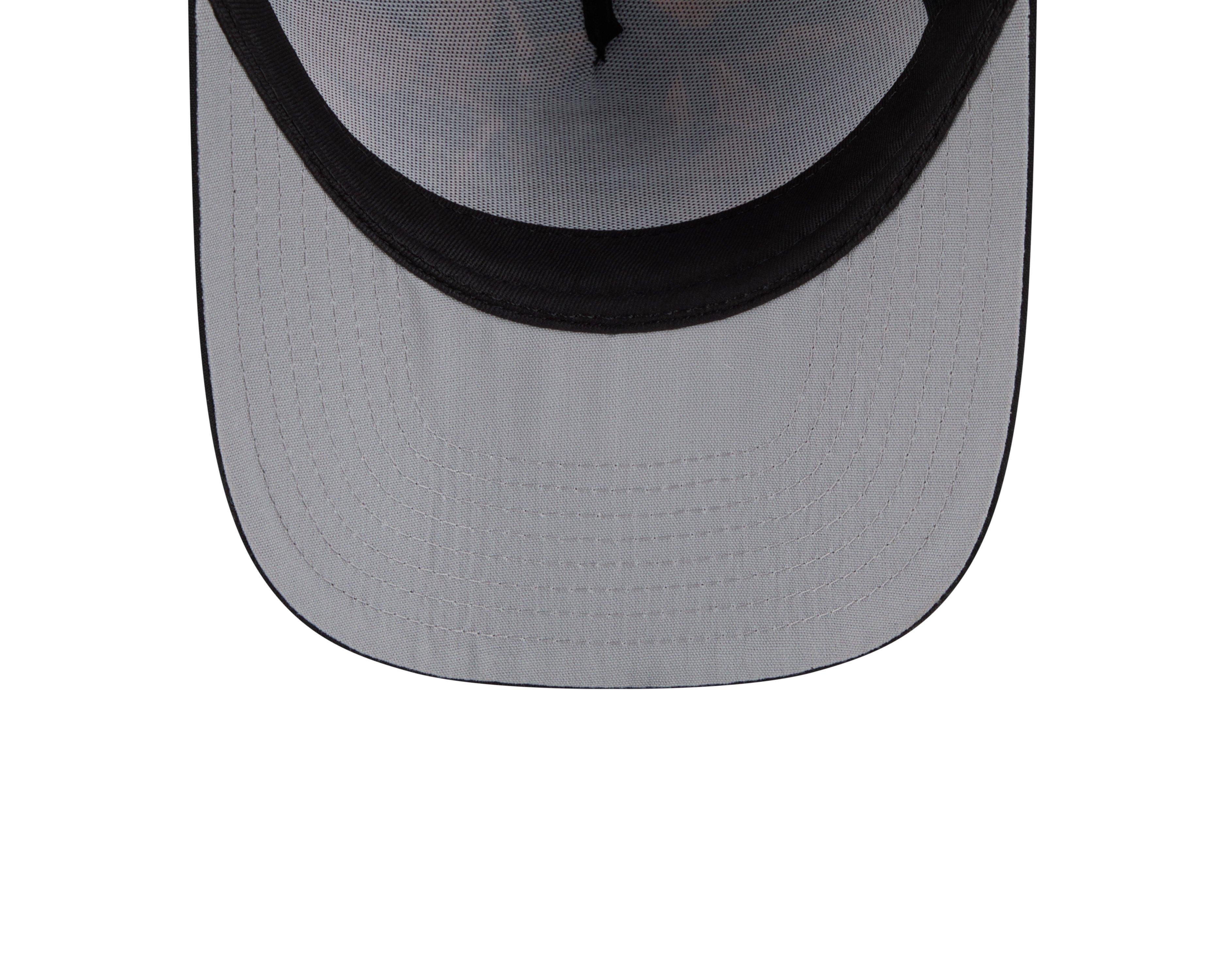 New Era Chicago White Sox 9FIFTY A-Frame Leaves Snapback Hat-Camo/Black - BLACK Thumbnail View 7