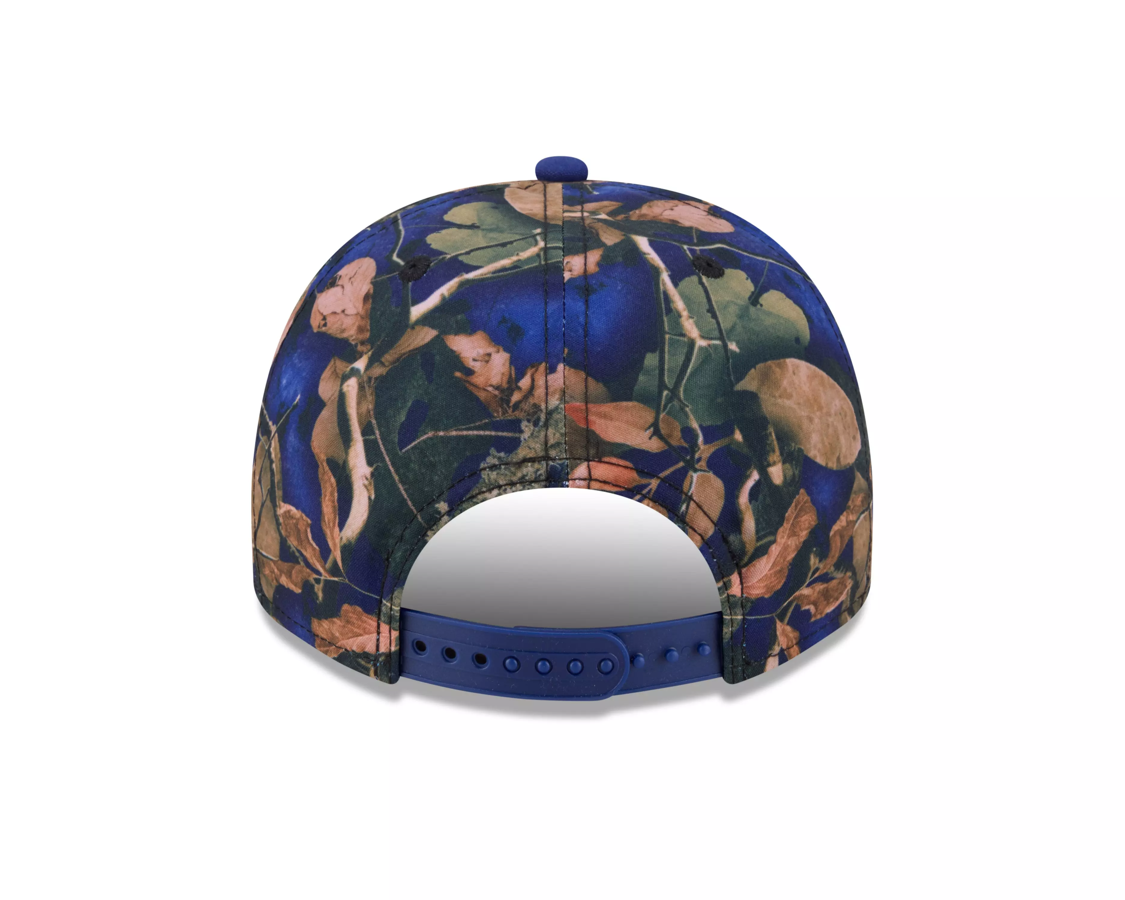 New Era Los Angeles Dodgers 9FIFTY A-Frame Leaves Snapback Hat-Camo/Royal - ROYAL