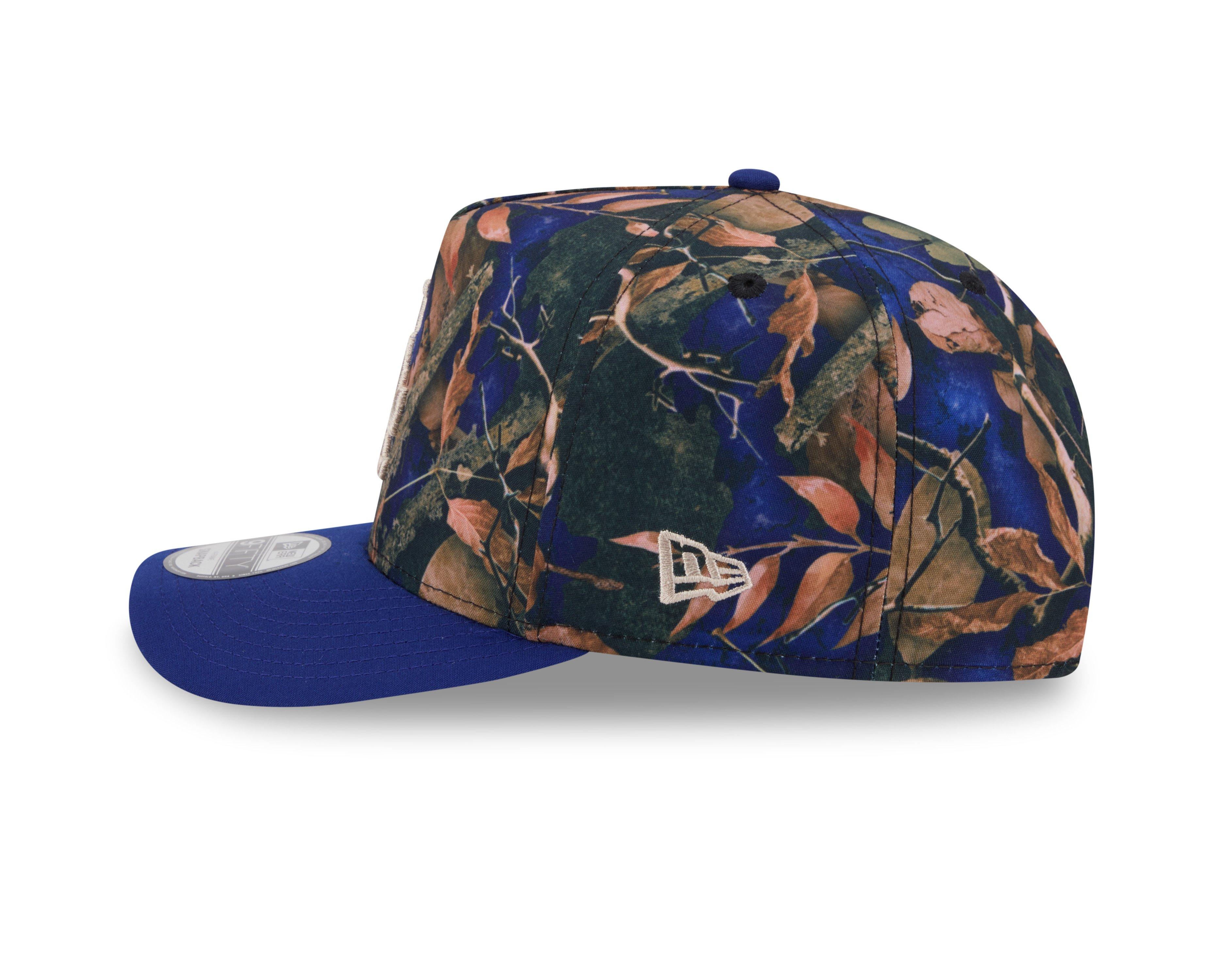 New Era Los Angeles Dodgers 9FIFTY A-Frame Leaves Snapback Hat-Camo/Royal