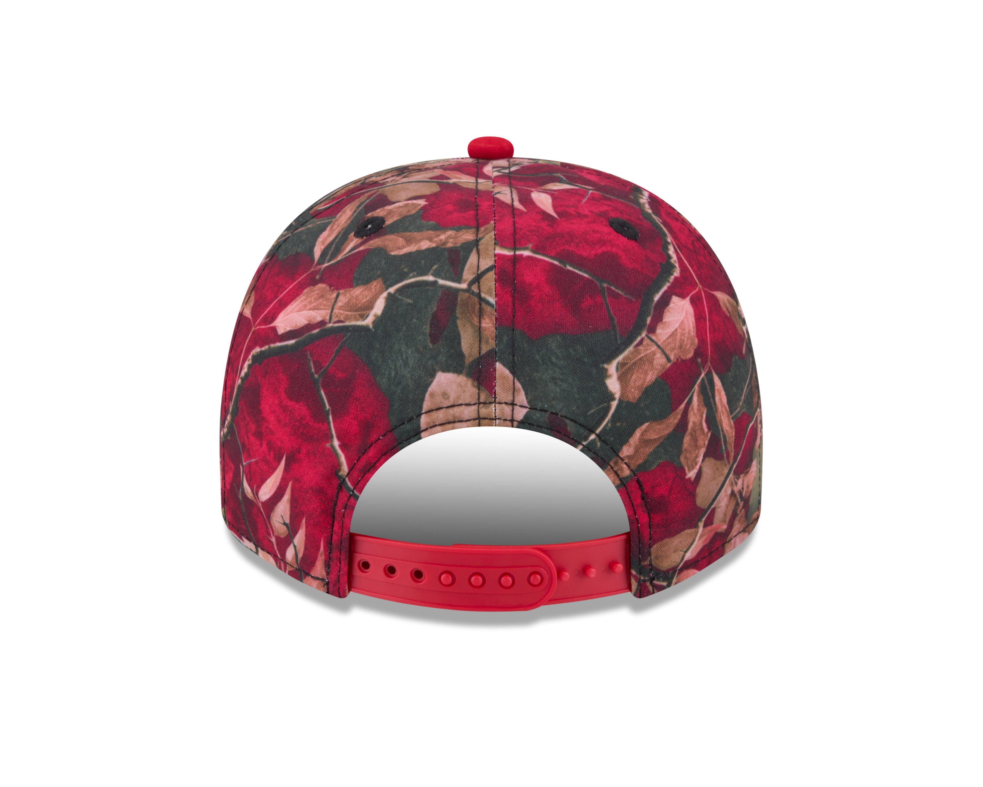 New Era St. Louis Cardinals 9FIFTY A-Frame Leaves Snapback Hat-Camo/Red