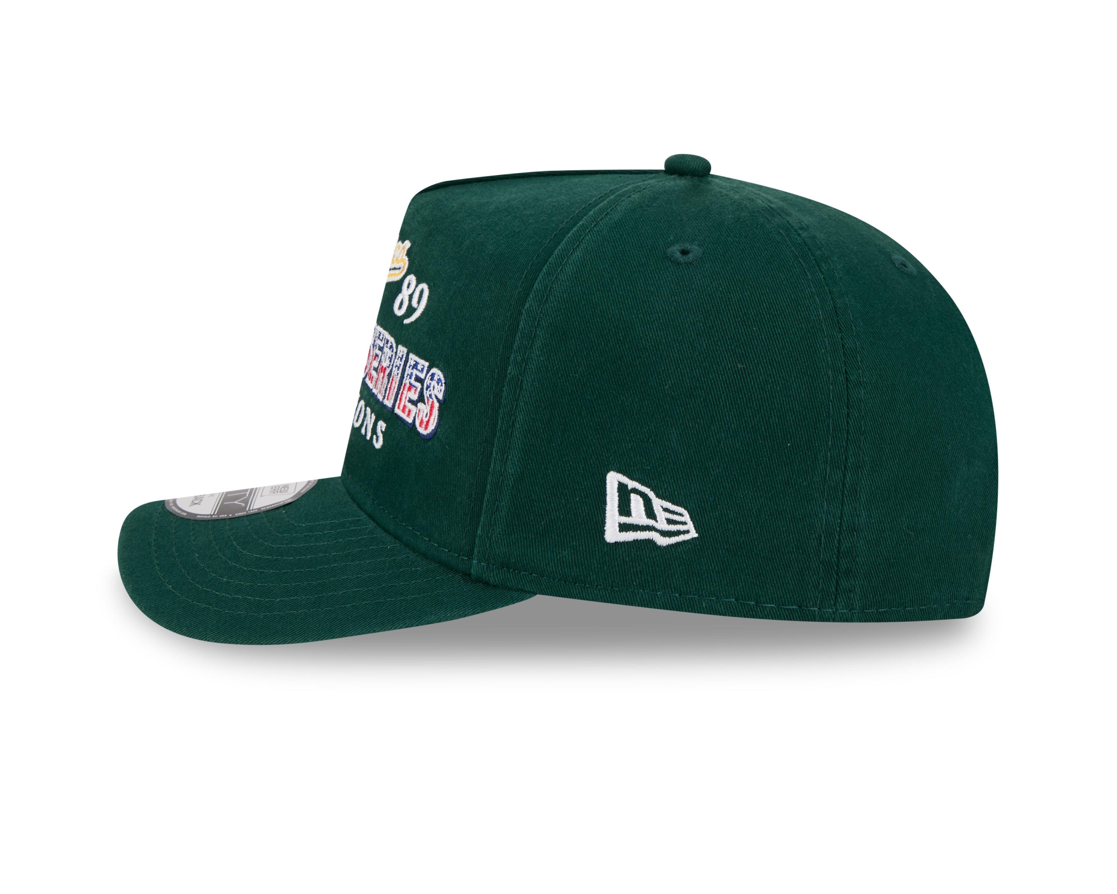 New Era Oakland Athletics 9FIFTY A-Frame Historic Snapback Hat-Green - GREEN Thumbnail View 5