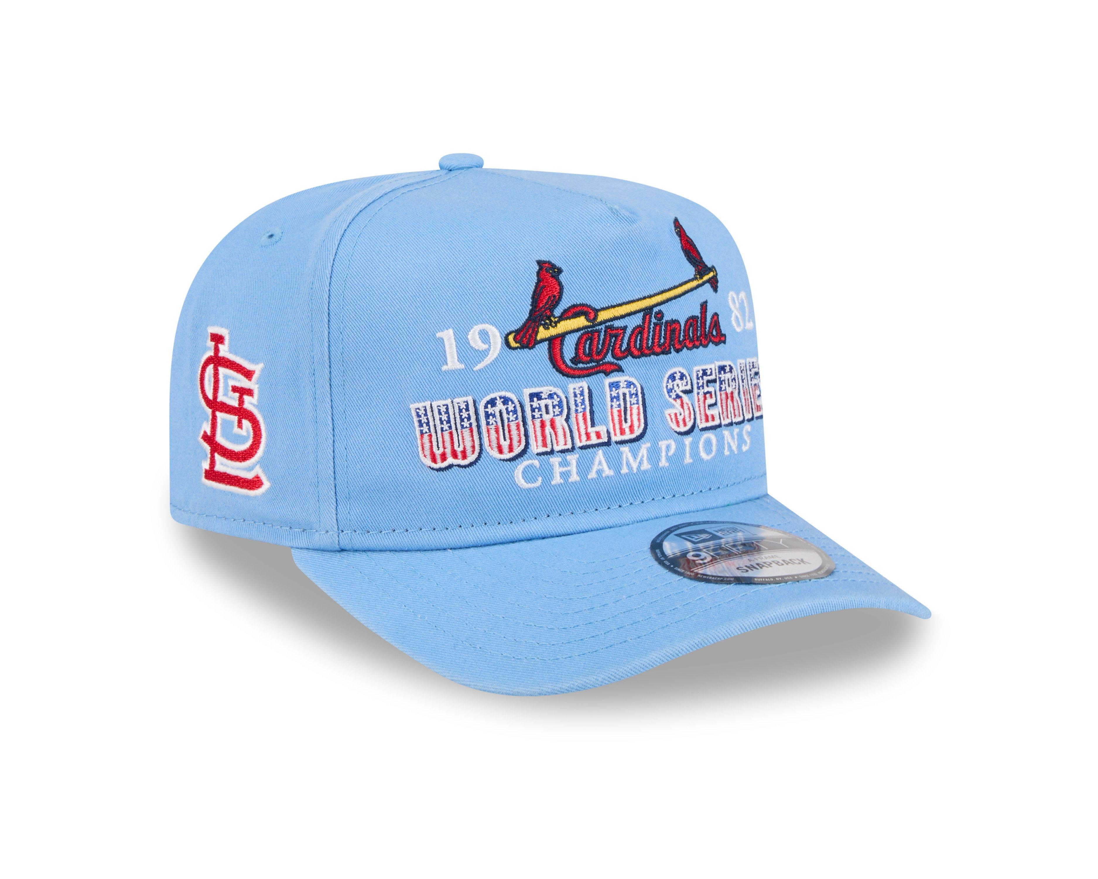 New Era St. Louis Cardinals 9FIFTY A-Frame Historic Light Blue Snapback Hat