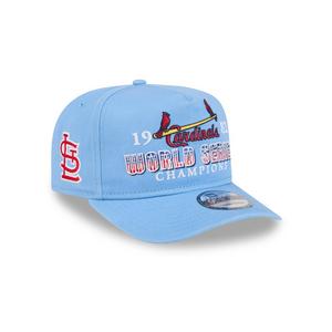 New Era St. Louis Cardinals 9FIFTY A-Frame Historic Snapback Hat-Light Blue
