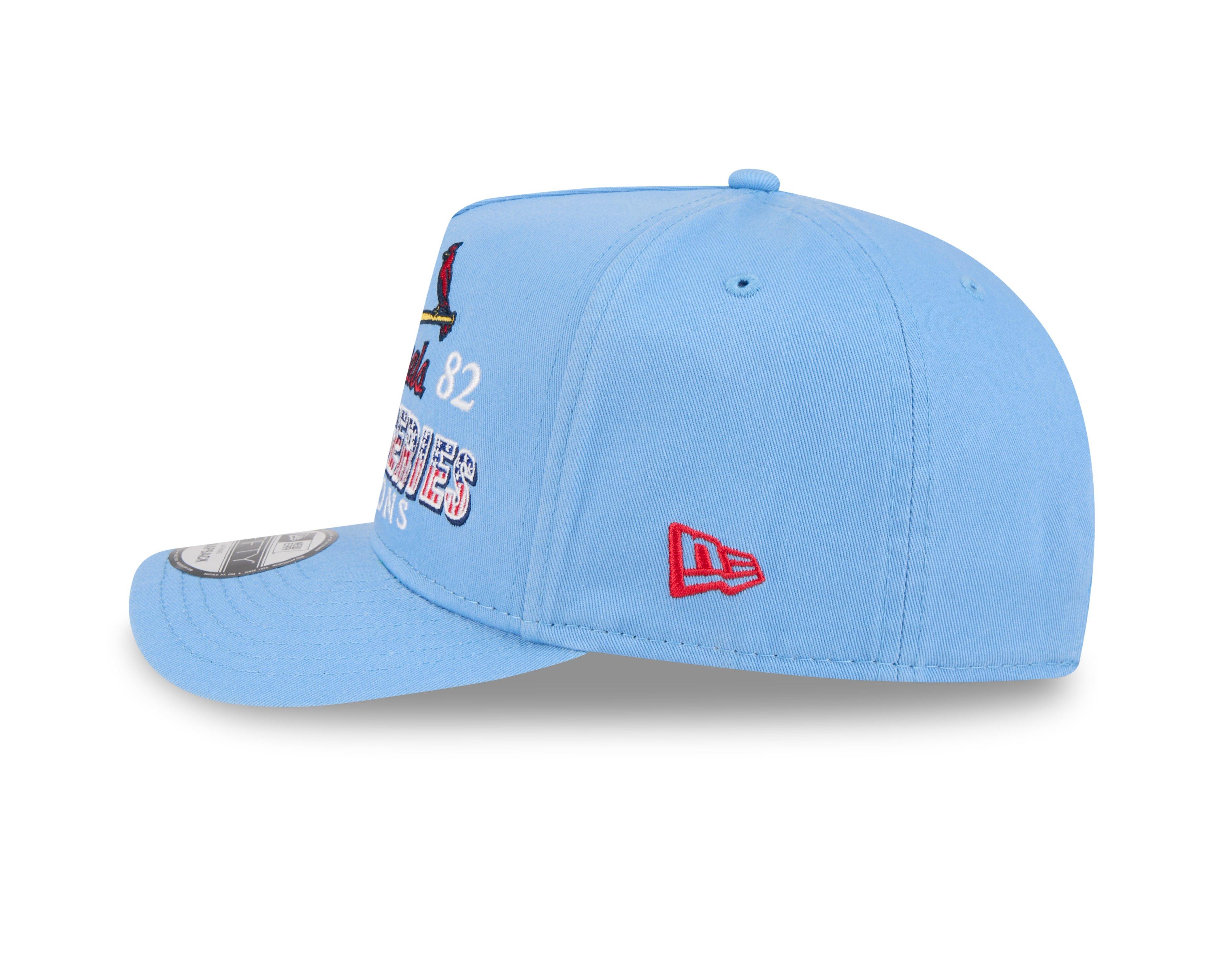 New Era St. Louis Cardinals 9FIFTY A-Frame Historic Light Blue Snapback Hat