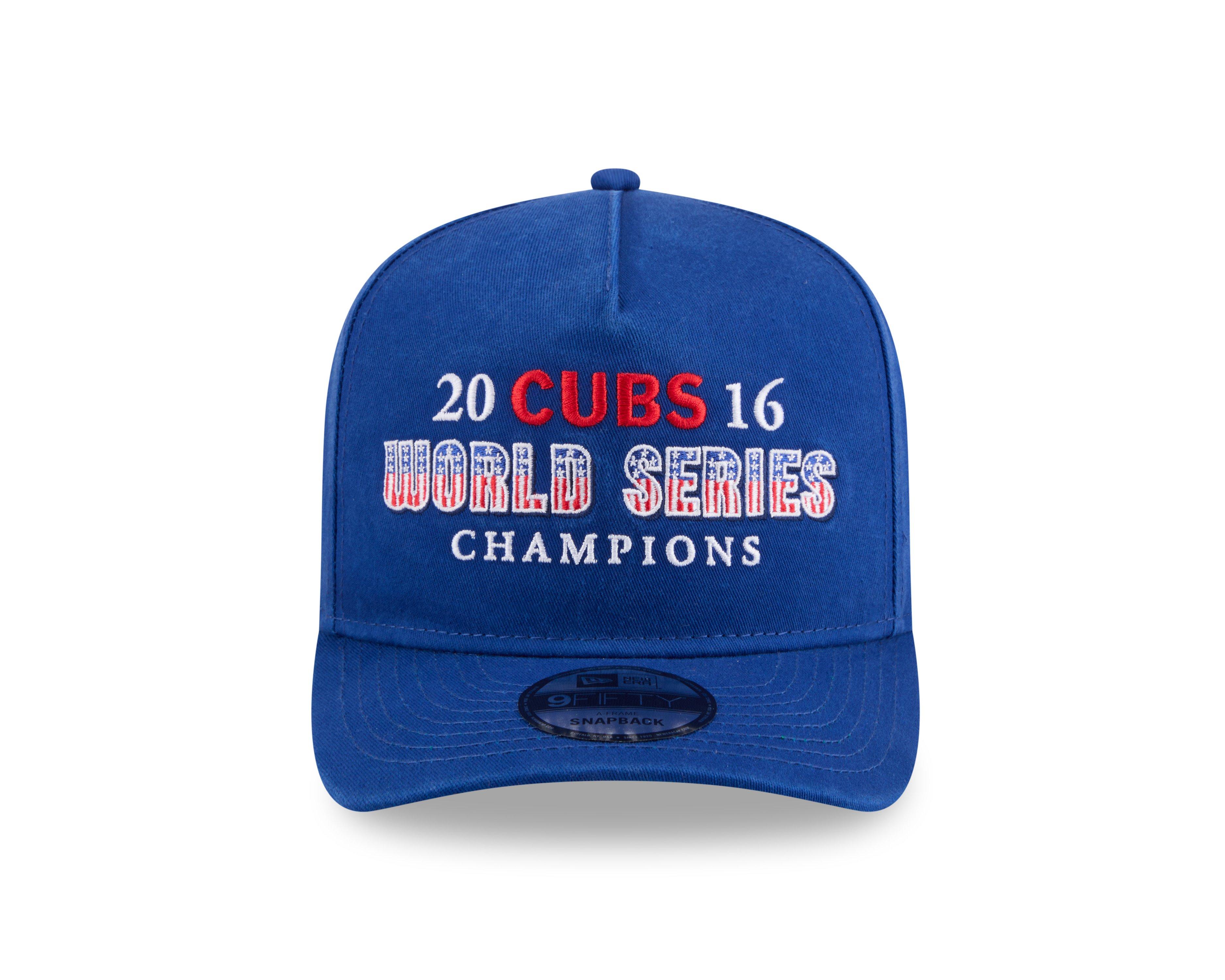 New Era Chicago Cubs 9FIFTY A-Frame Historic Snapback Hat-Royal - ROYAL Thumbnail View 3