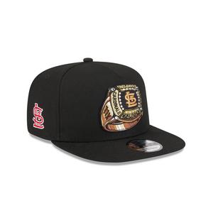 New Era St. Louis Cardinals 9FIFTY A-Frame Ring Snapback Hat-Black