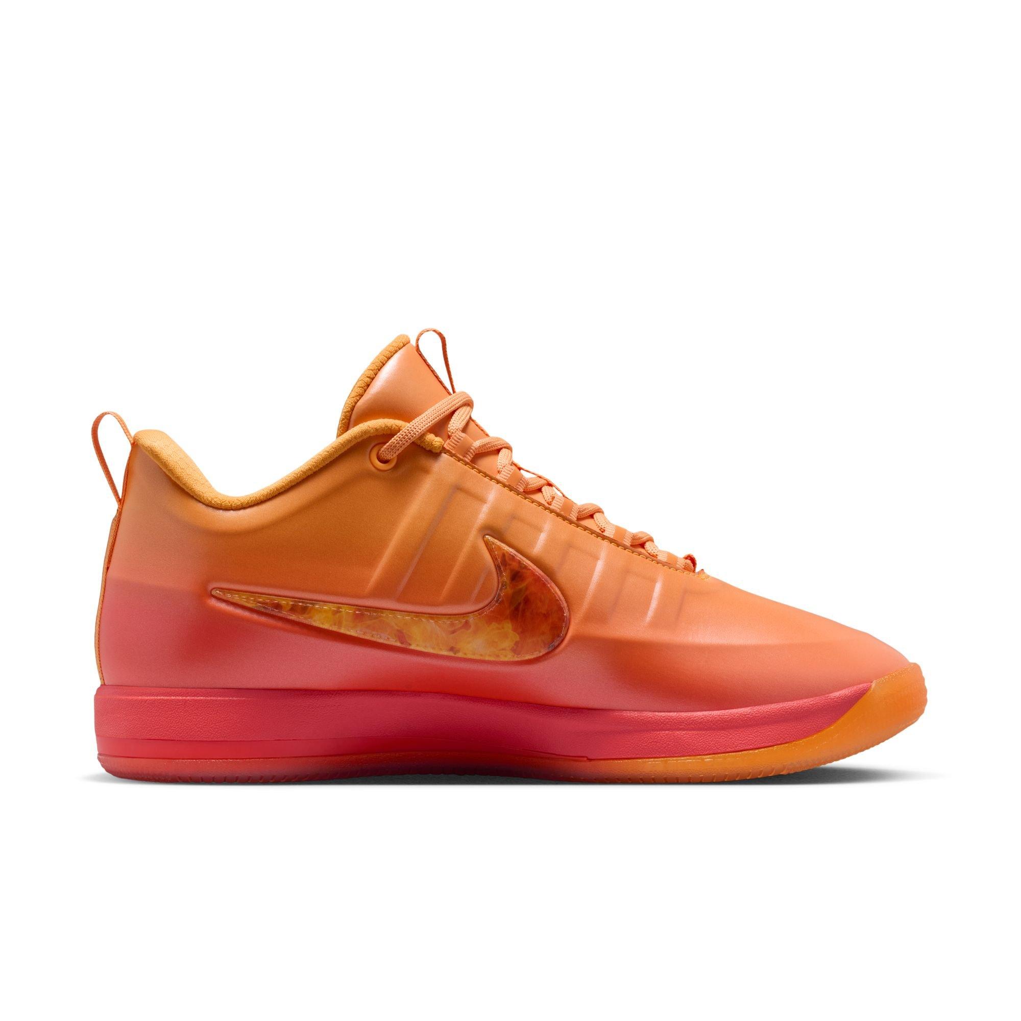 Nike Book 2 "The Phoenix" Men's Basketball Shoe - SUNDIAL/MEDIUM ASH/SAFETY ORANGE Thumbnail View 3