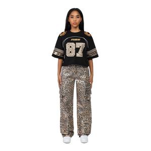 Smoke Rise Women's Pearl "Cheetah Print" Twill Pants