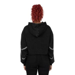 Smoke Rise Women's Metallic Chain Hoodie