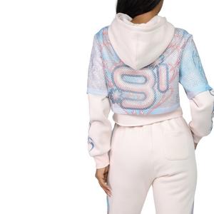 Smoke Rise Women's Twofer Fleece Hoodie - Iridescent