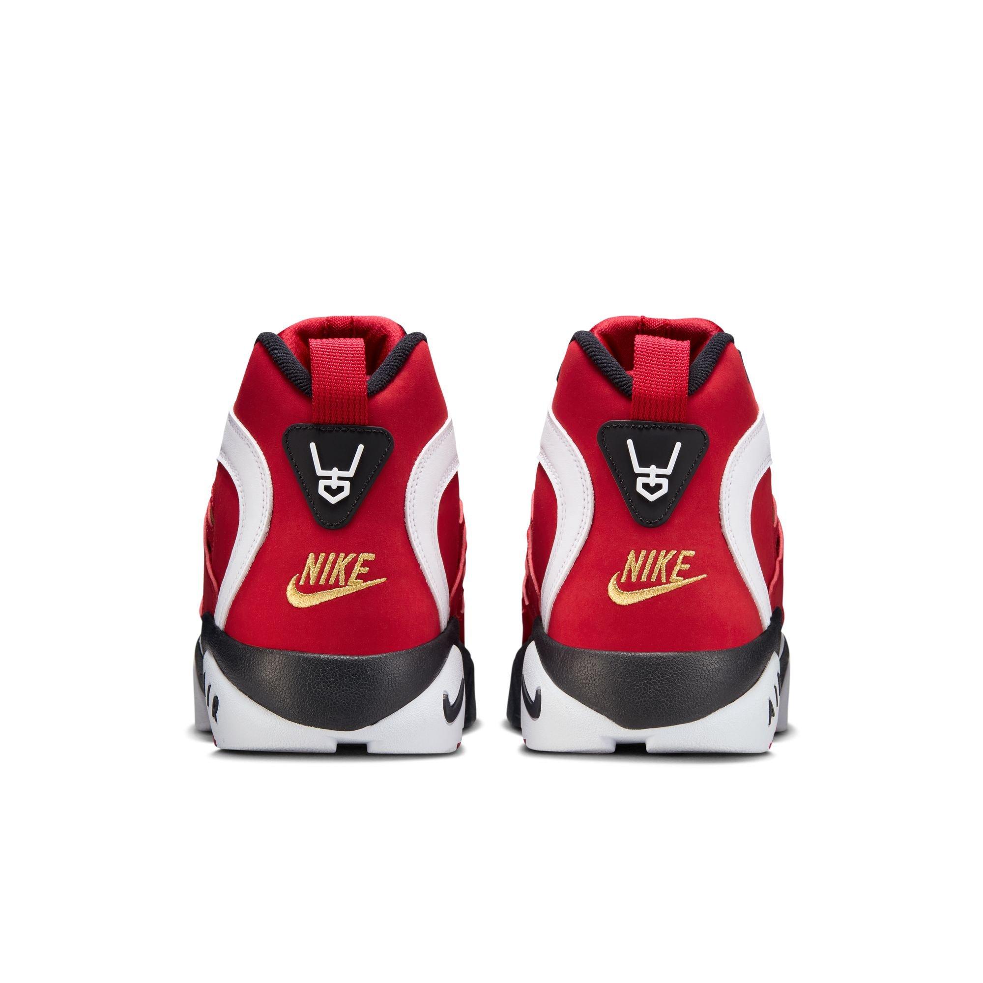 Nike Air Diamond Turf II "49ers" Men's Shoe - PRIME RED/WHITE/BLACK Thumbnail View 10